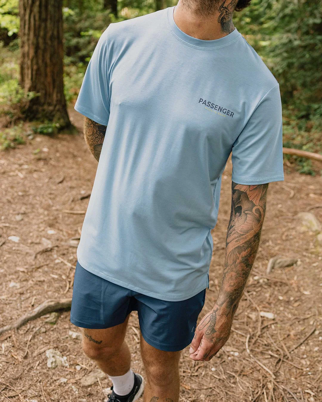 Descent Trail Shorts - Dark Denim - Image 5
