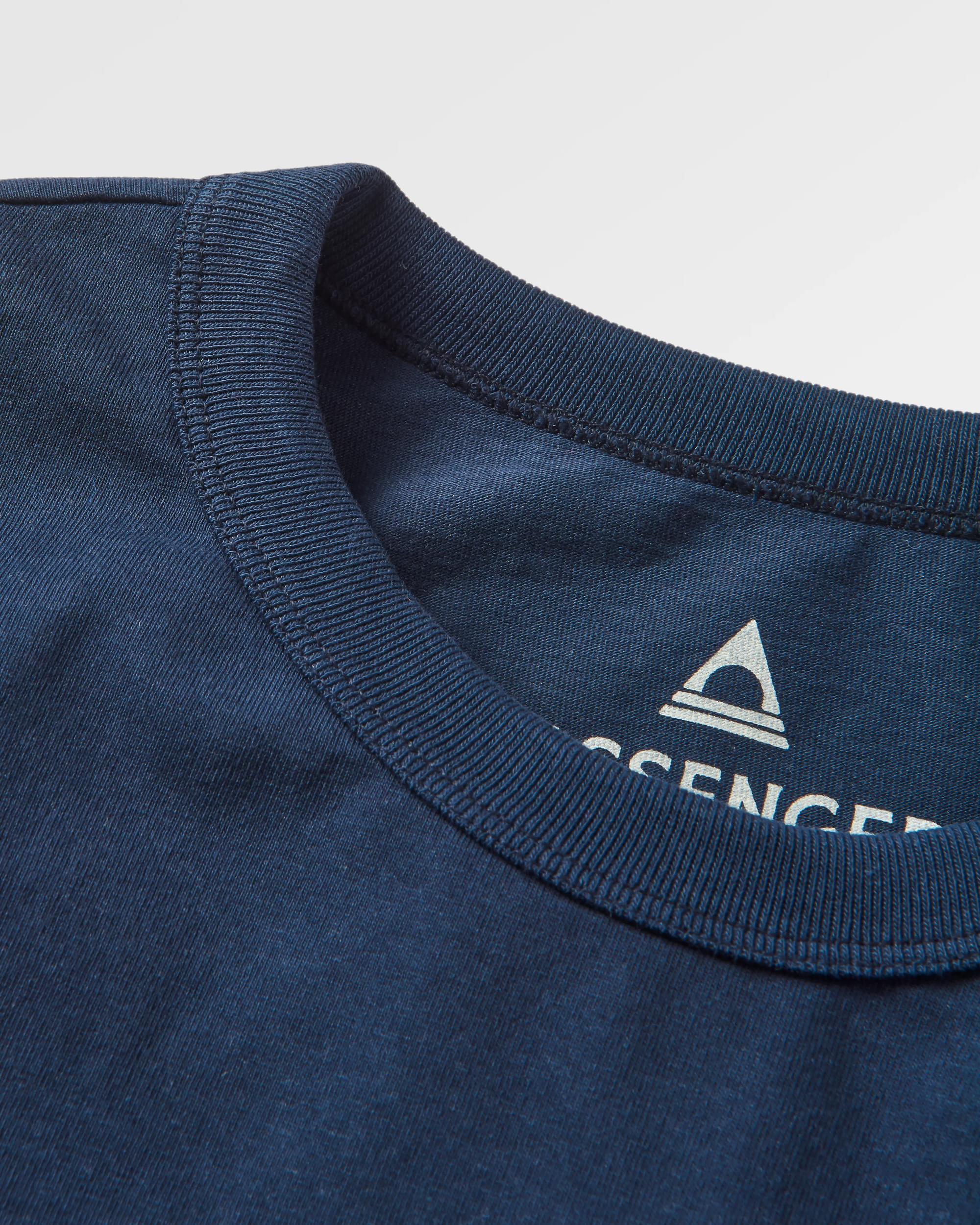 Distance Relaxed Fit LS T-Shirt - Deep Navy - Image 4
