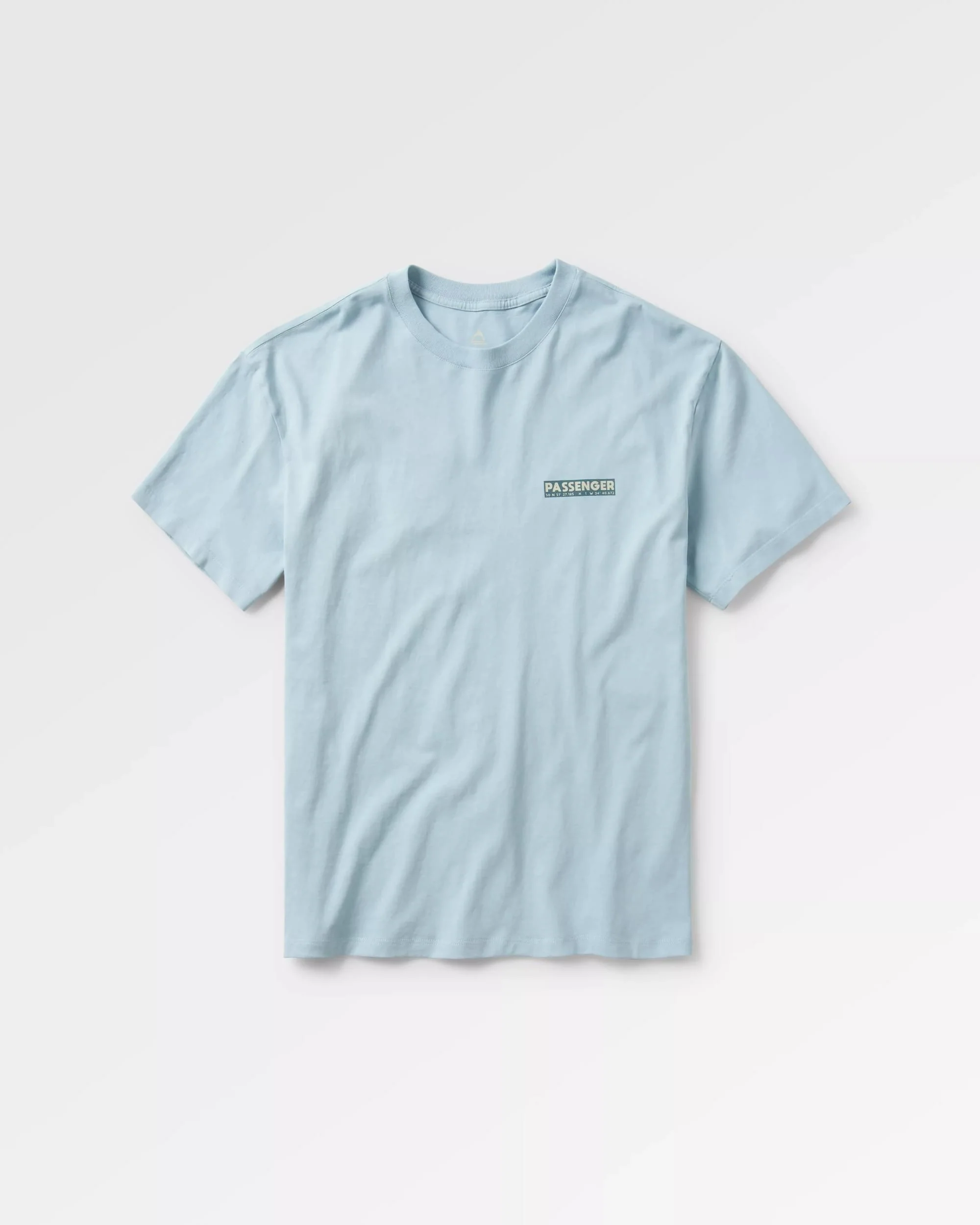 Distance Relaxed Fit T-Shirt - Blue Fog - Image 2