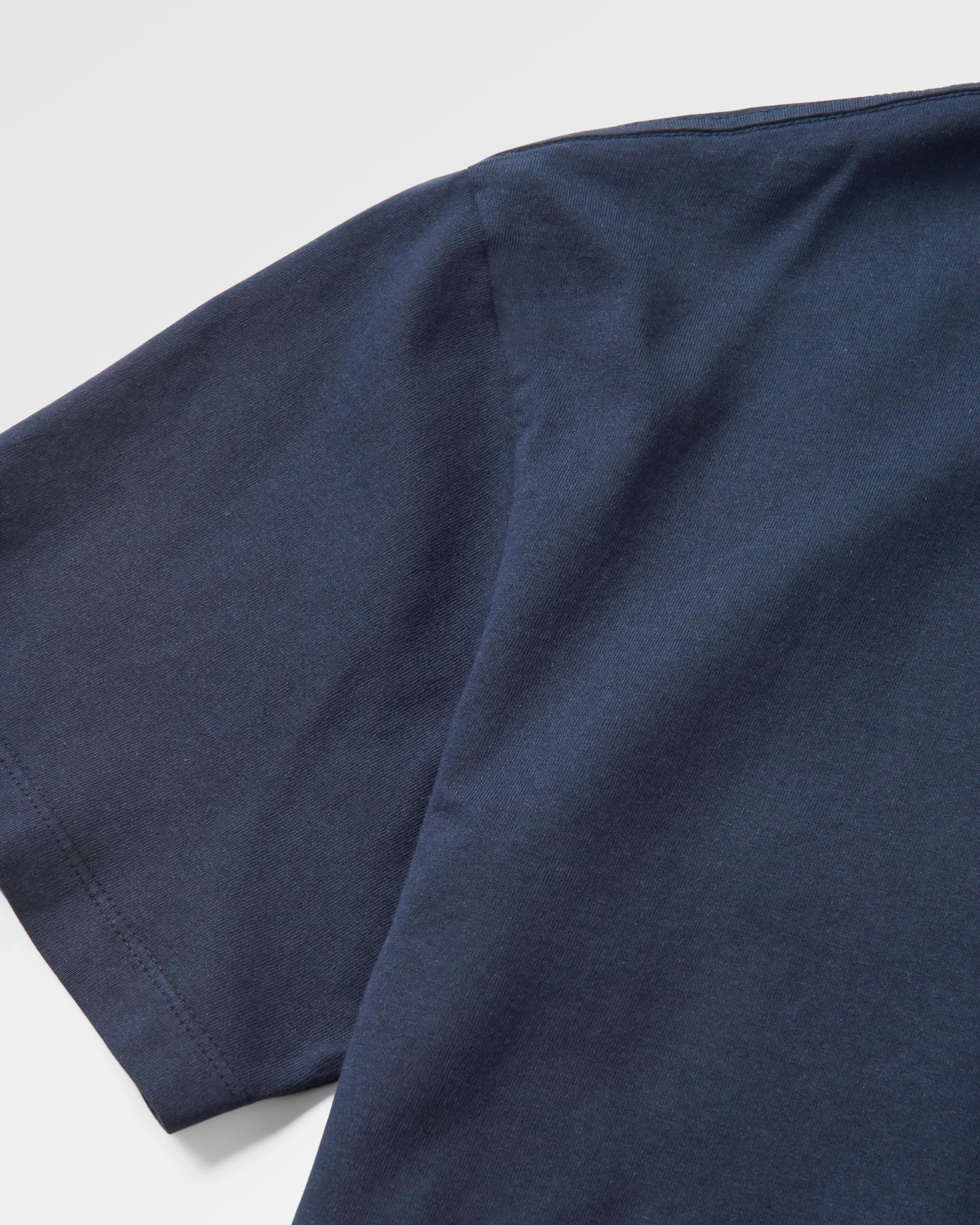 Distance Relaxed Fit T-Shirt - Deep Navy - Image 4