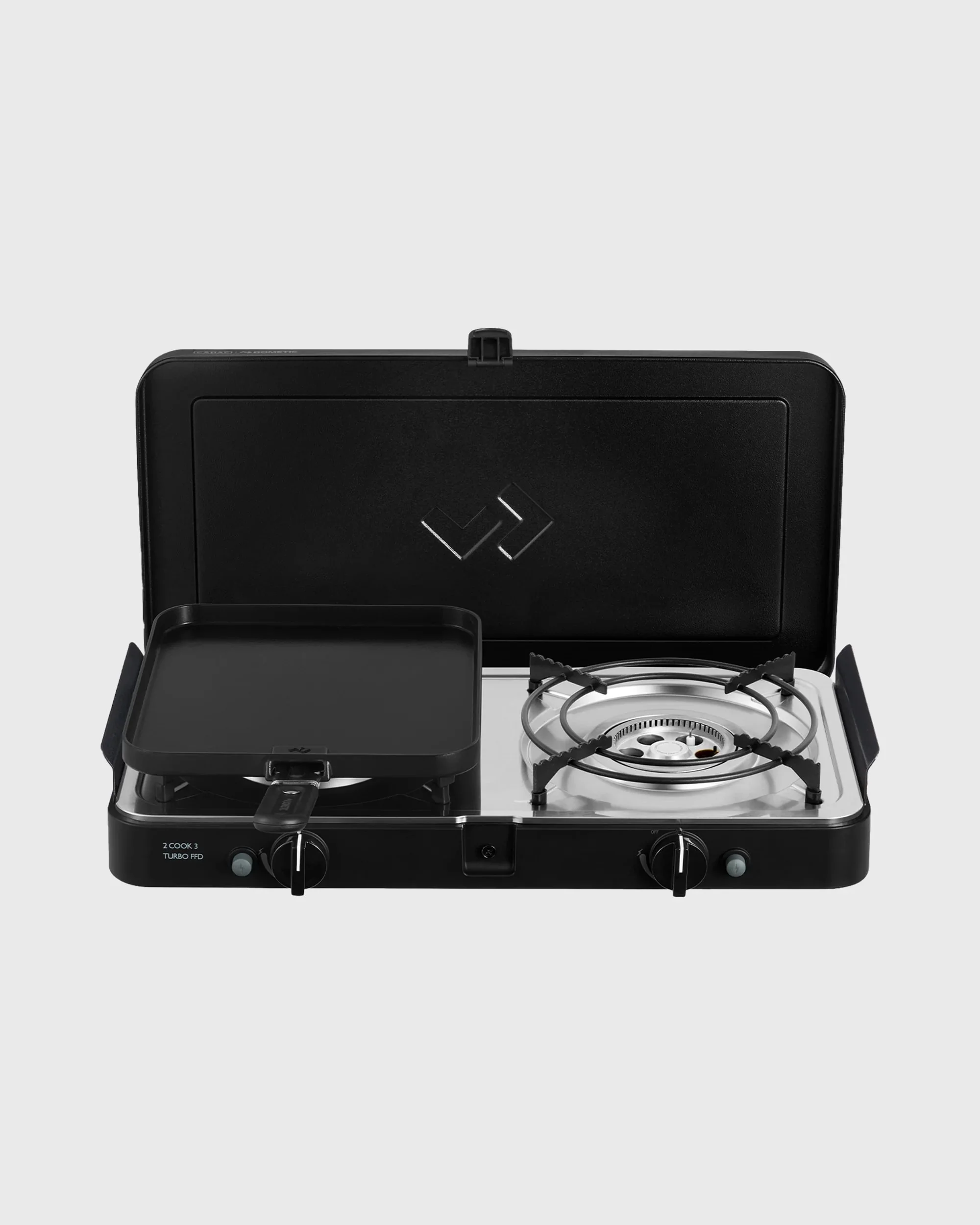 CADAC Dometic 2 Cook Turbo FFD Deluxe QR - Black - Image 4