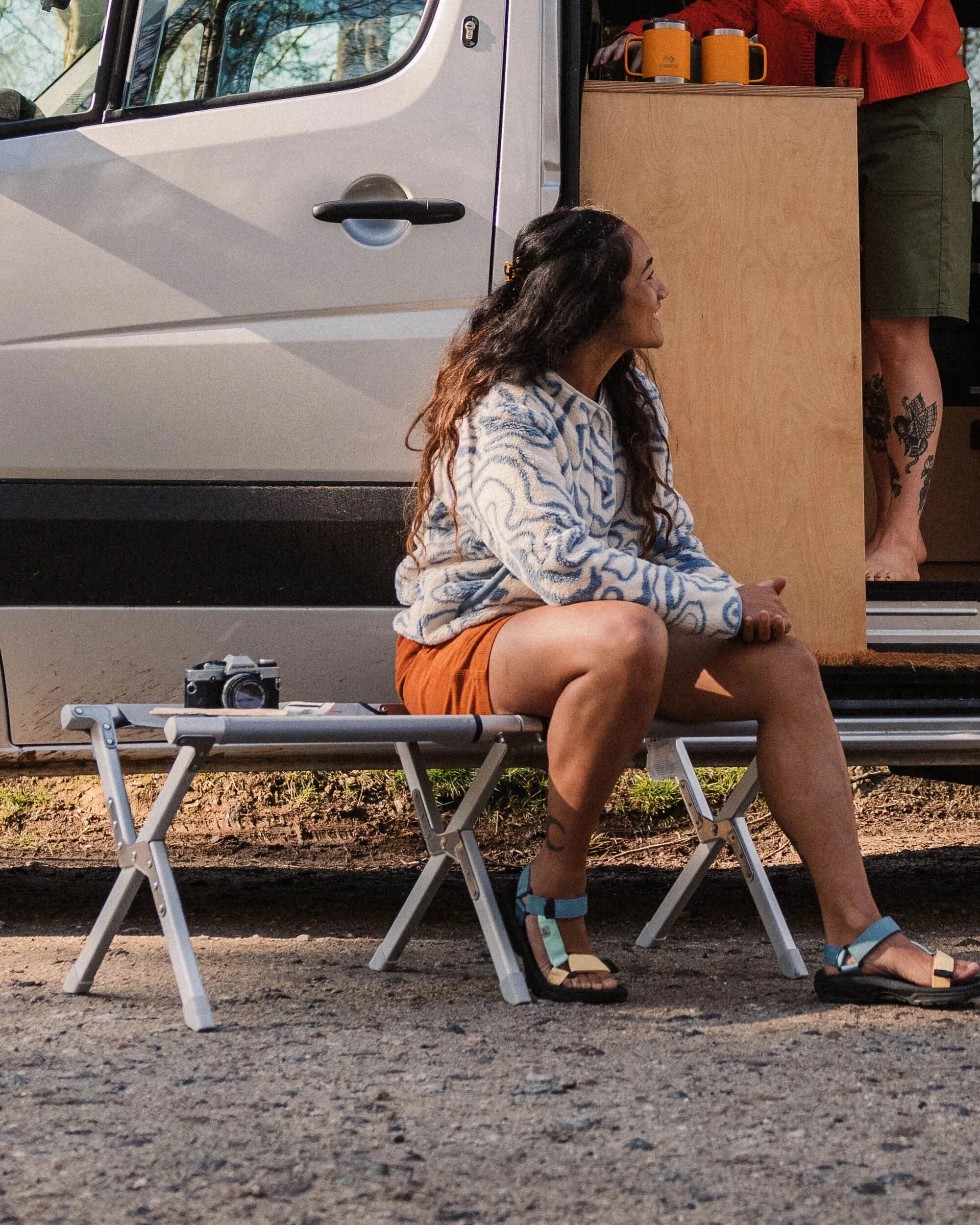 Dometic GO Compact Camp Bench - Silt - Image 3
