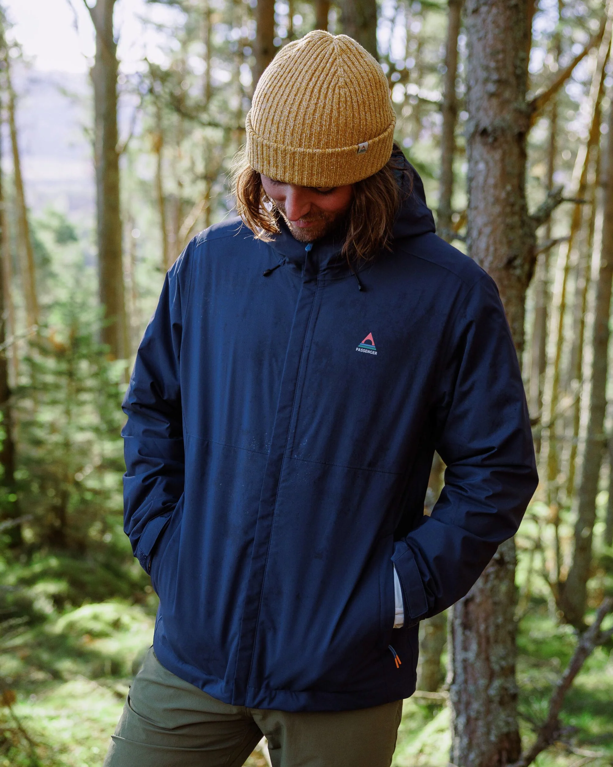 Downpour Waterproof Jacket - Rich Navy - Image 5