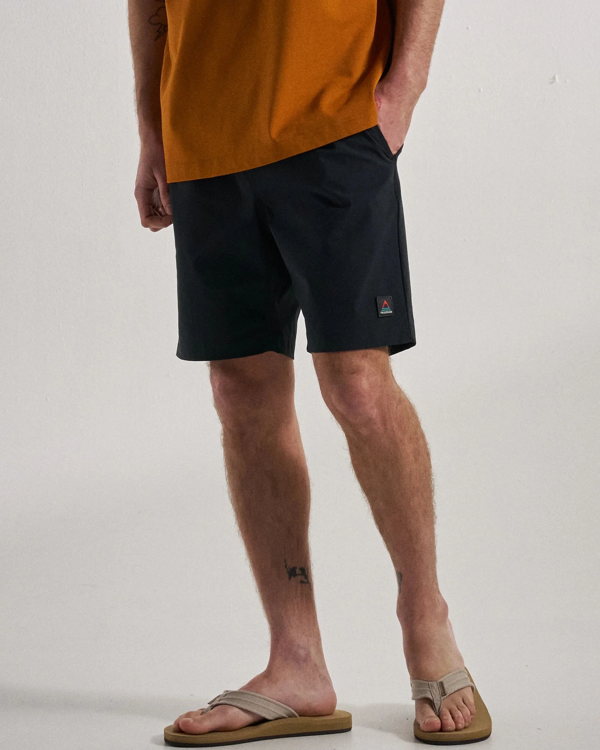 Drifter NetPlus® Beach Linerless Short - Black - Image 3