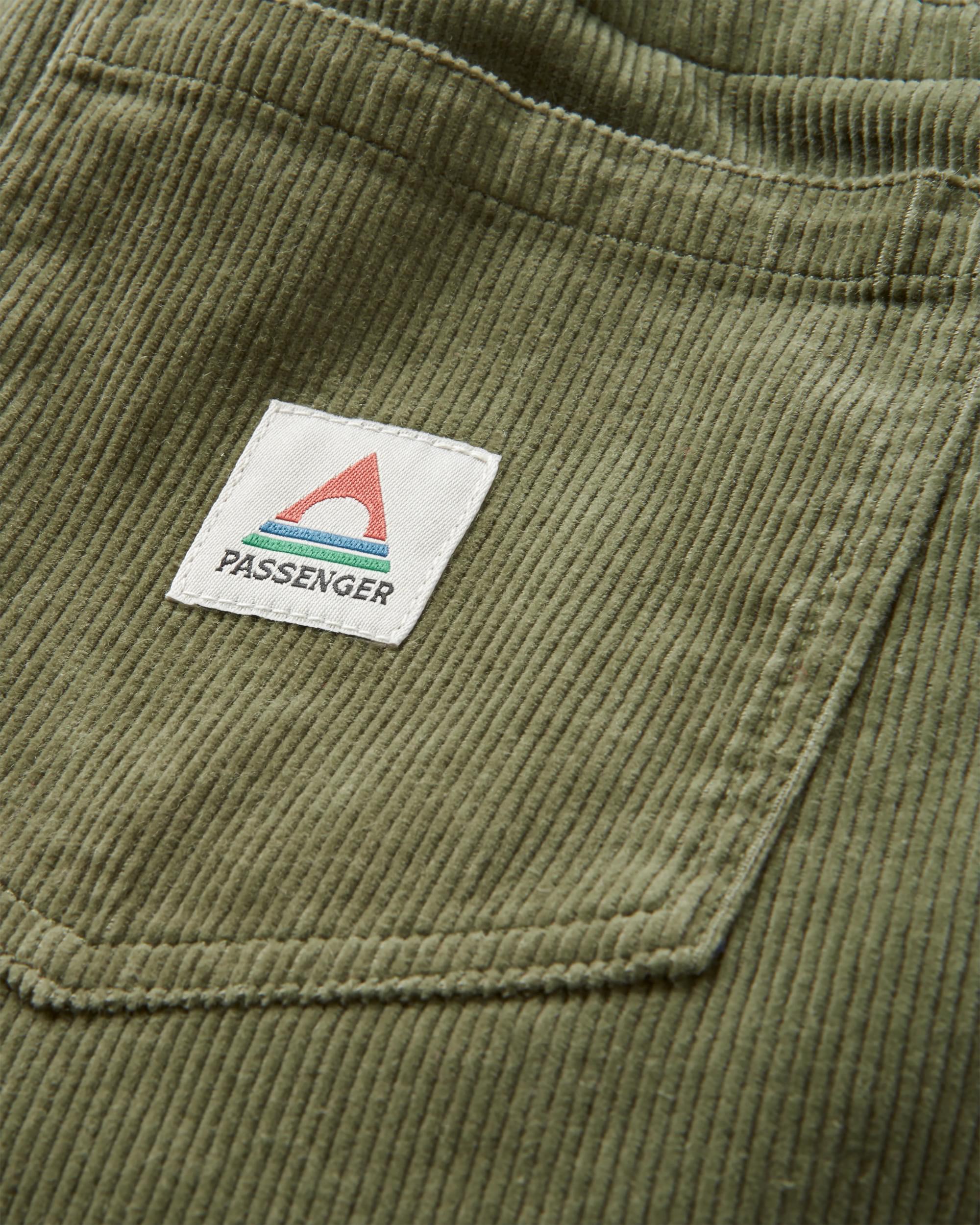 Drifter Corduroy Short - Dusty Olive - Image 4