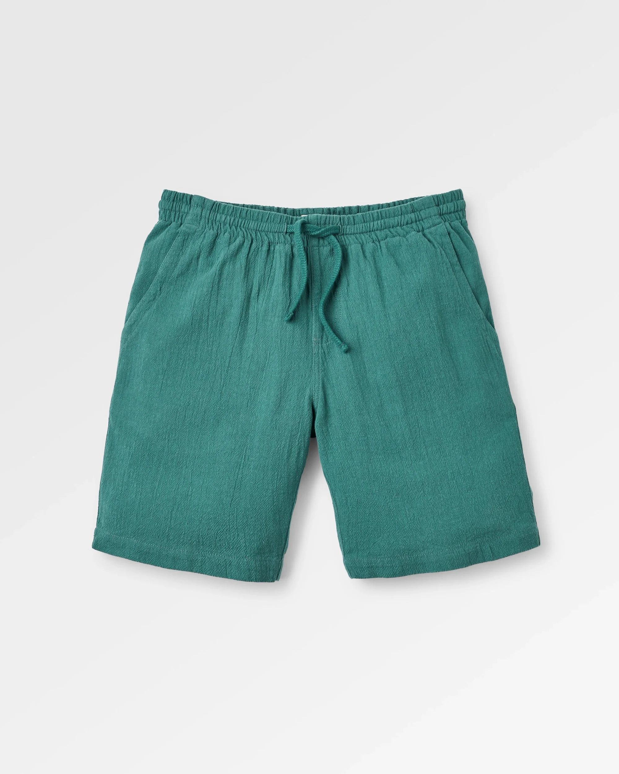 Drifter Cotton Linen Blend Short - Deep Ocean - Image 2