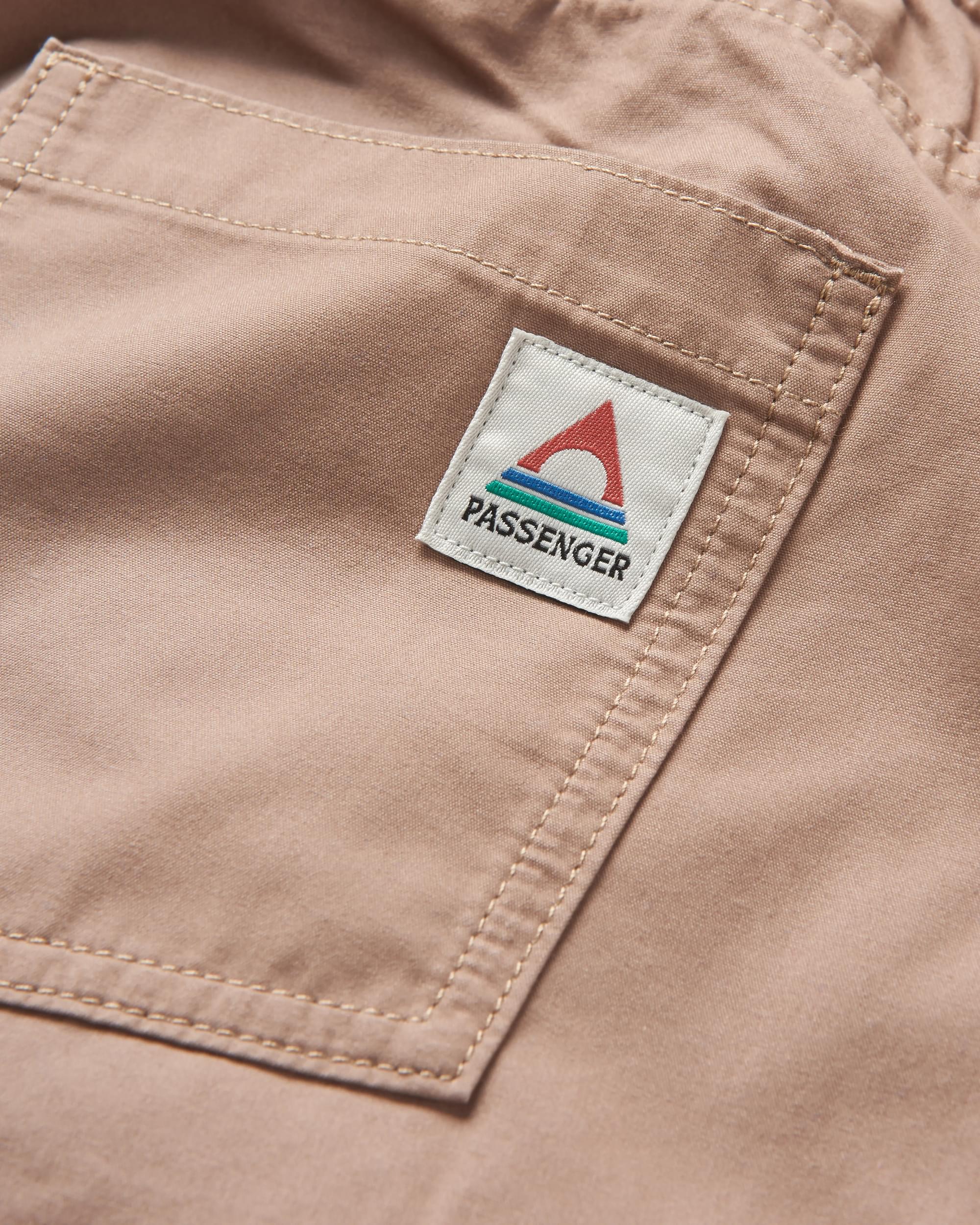 Drifter Organic Twill Short - Taupe - Image 8
