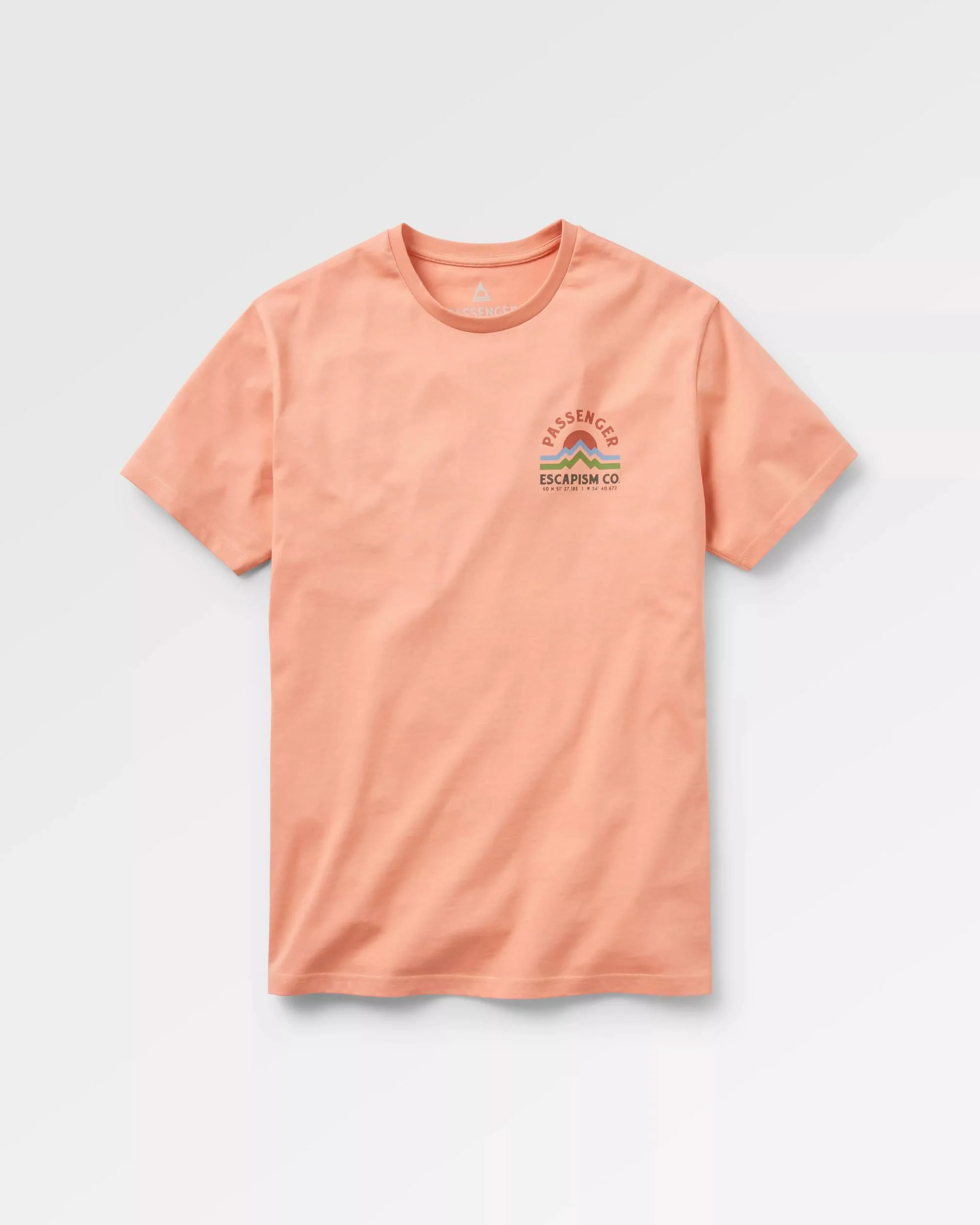 Dumont Organic Relaxed Fit T-Shirt - Tawny Peach - Image 7