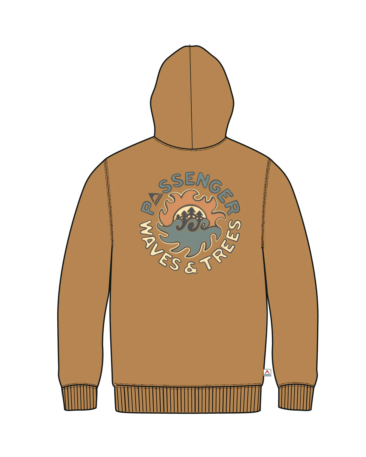 Dune Relaxed Fit Hoodie - Spruce Yellow - Image 9