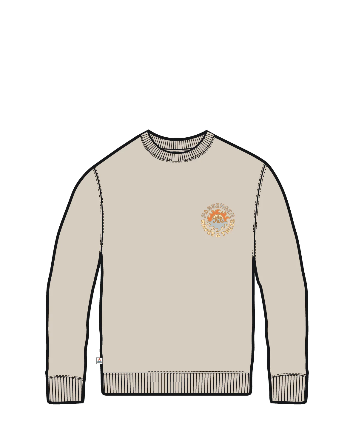 Dune Loopback Sweatshirt - Birch - Image 6