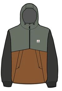 Dusk Insulated Anorak - Dusty Olive - Image 7