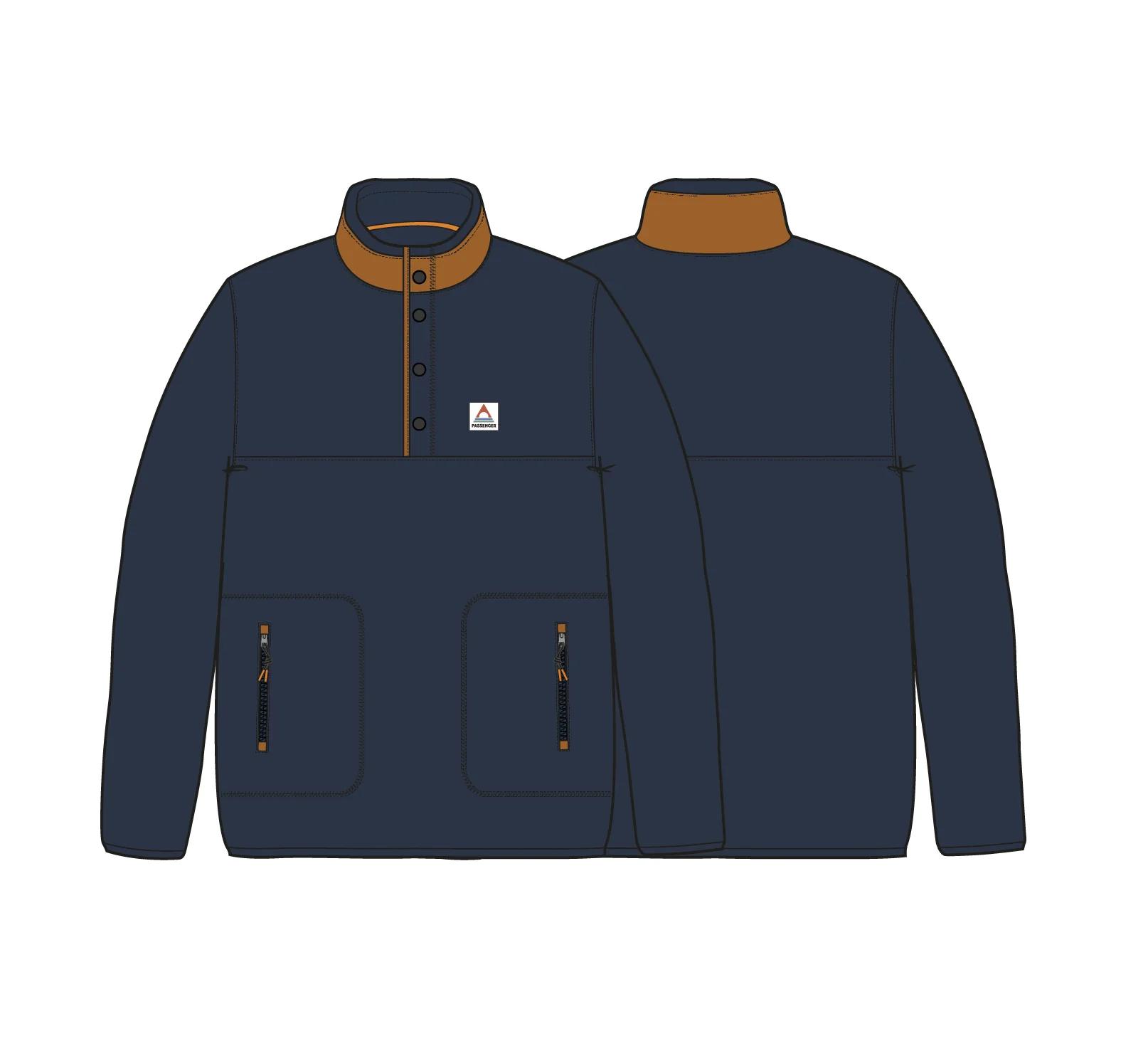 Dusk Polartec® Fleece - Rich Navy - Image 10