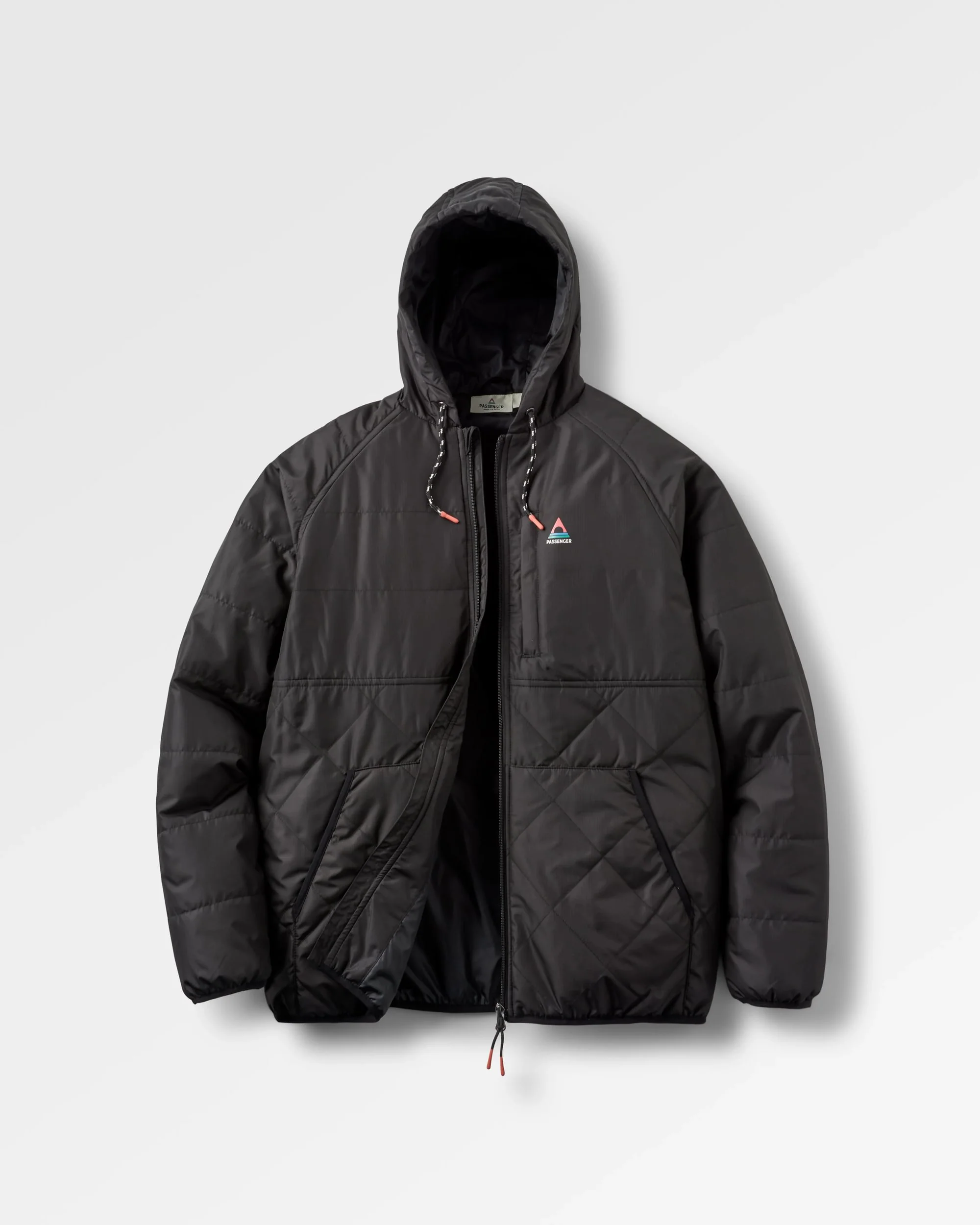 Dylan Insulated Full Zip Jacket - Black - Image 2