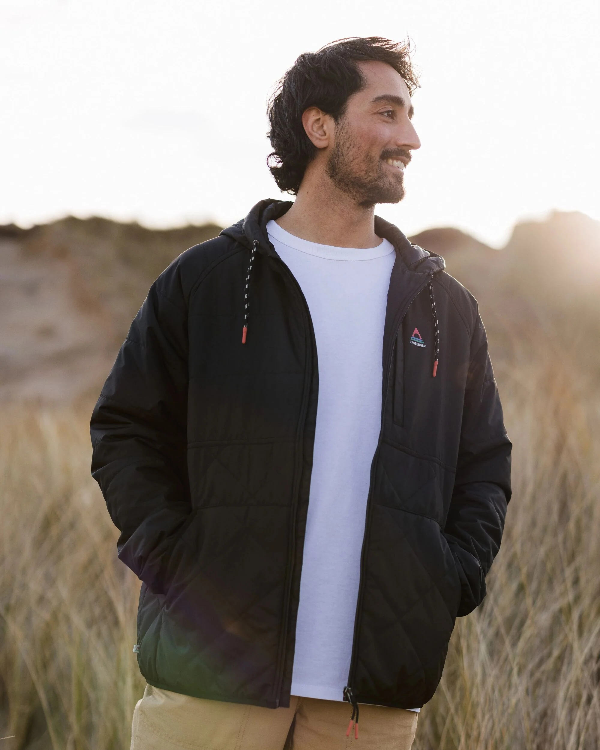 Dylan Insulated Full Zip Jacket - Black - Image 6