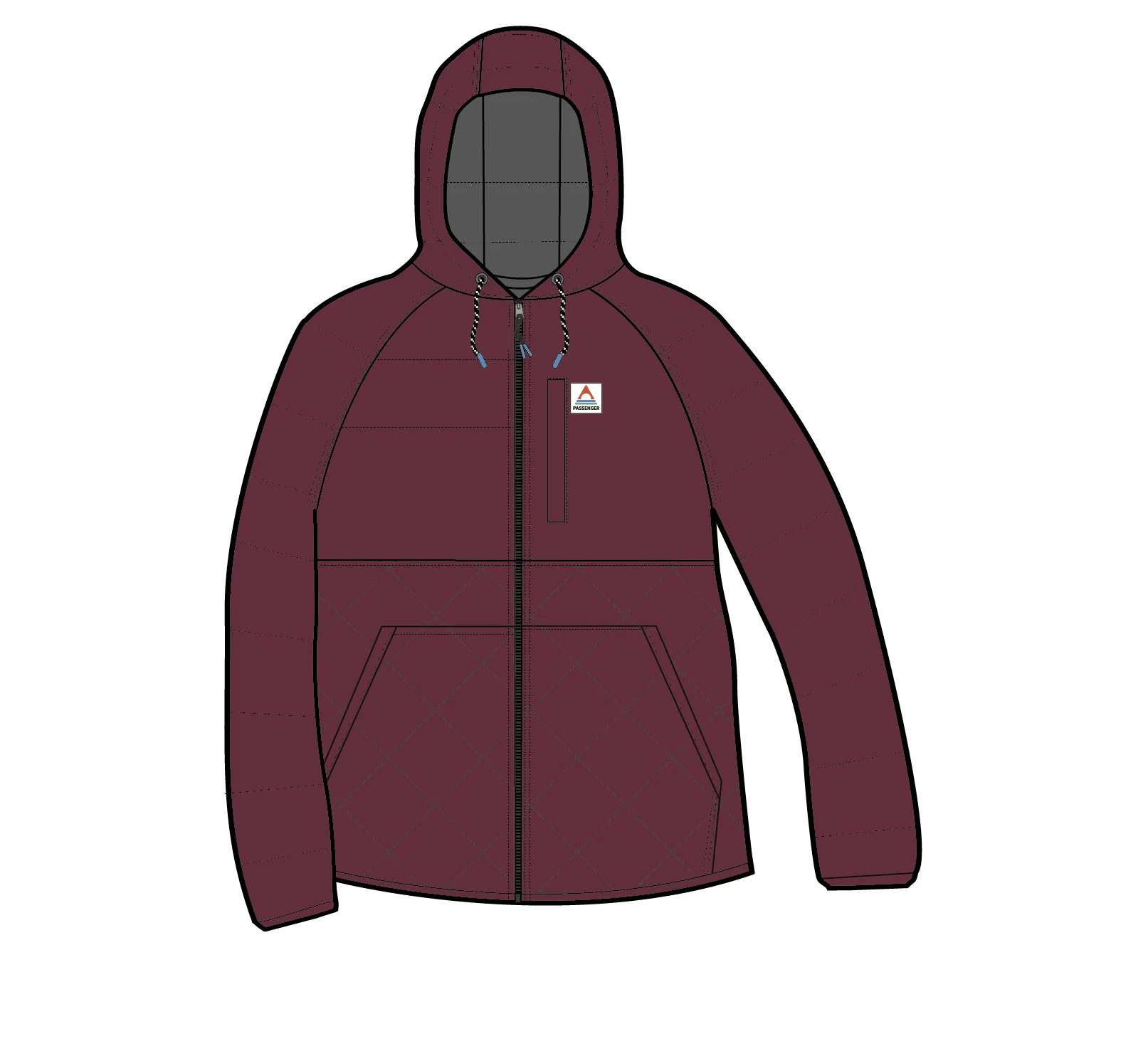 Dylan Insulated Full Zip Jacket - Fig - Image 8
