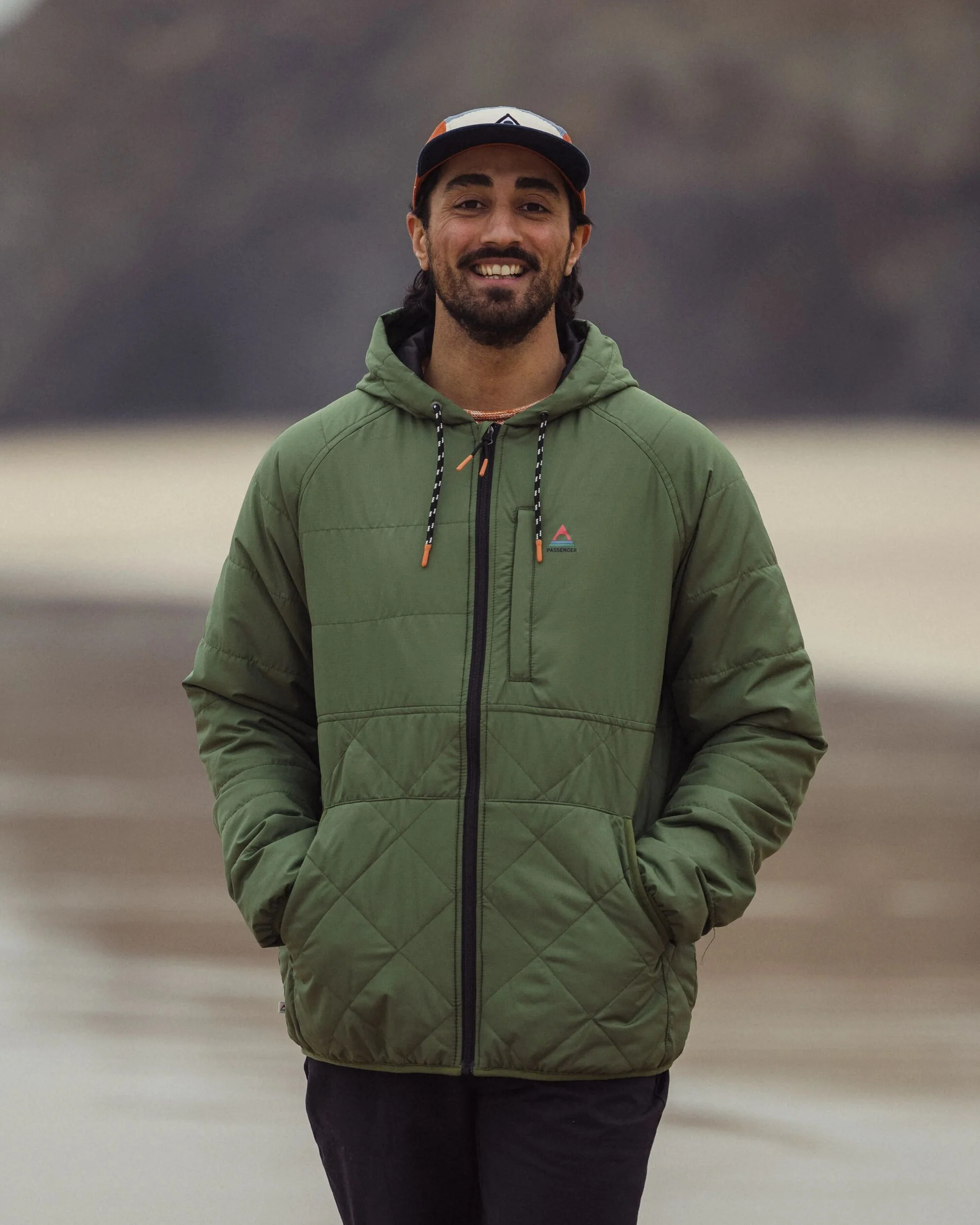Dylan Insulated Full Zip Jacket - Wild Green - Image 4