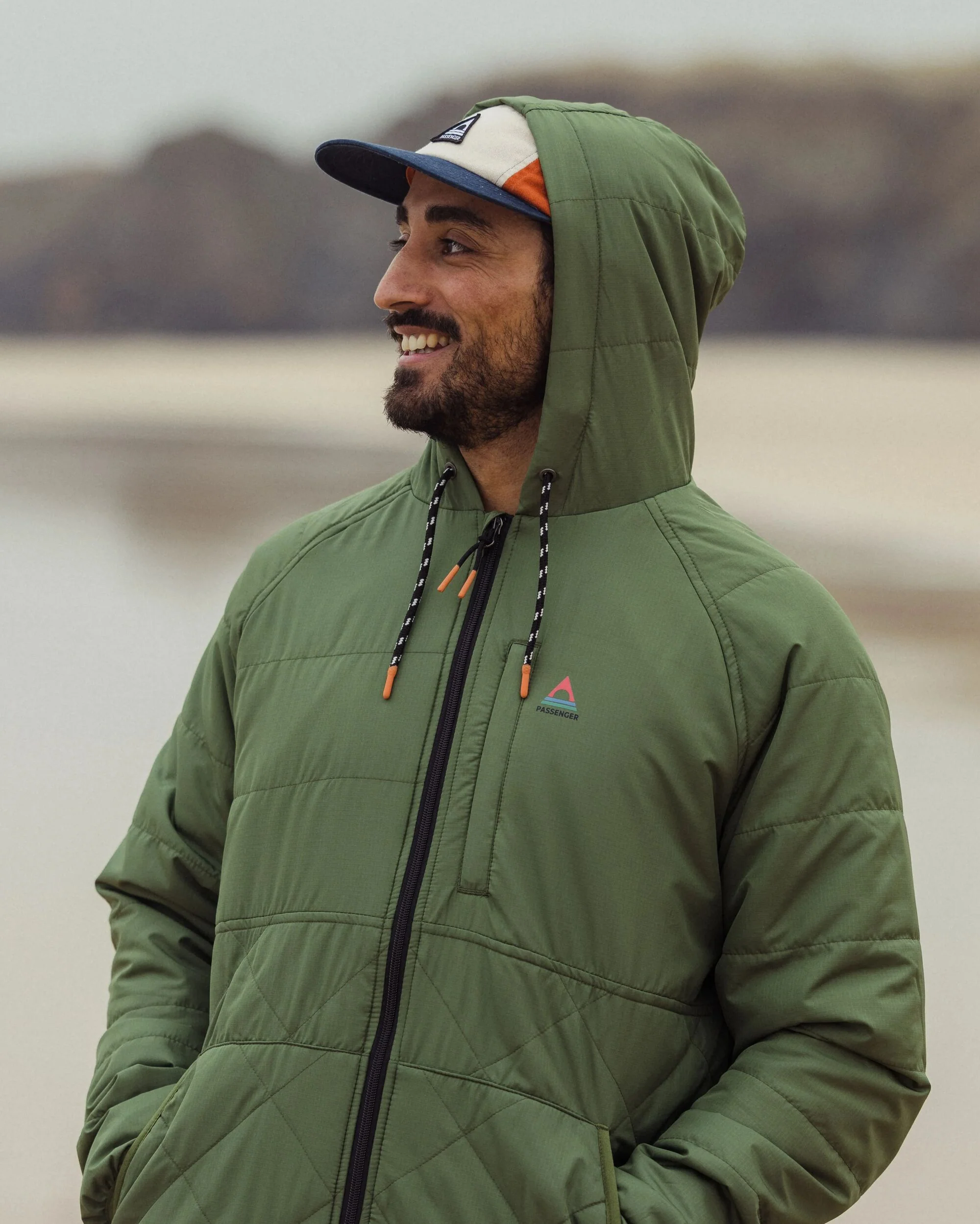 Dylan Insulated Full Zip Jacket - Wild Green - Image 5