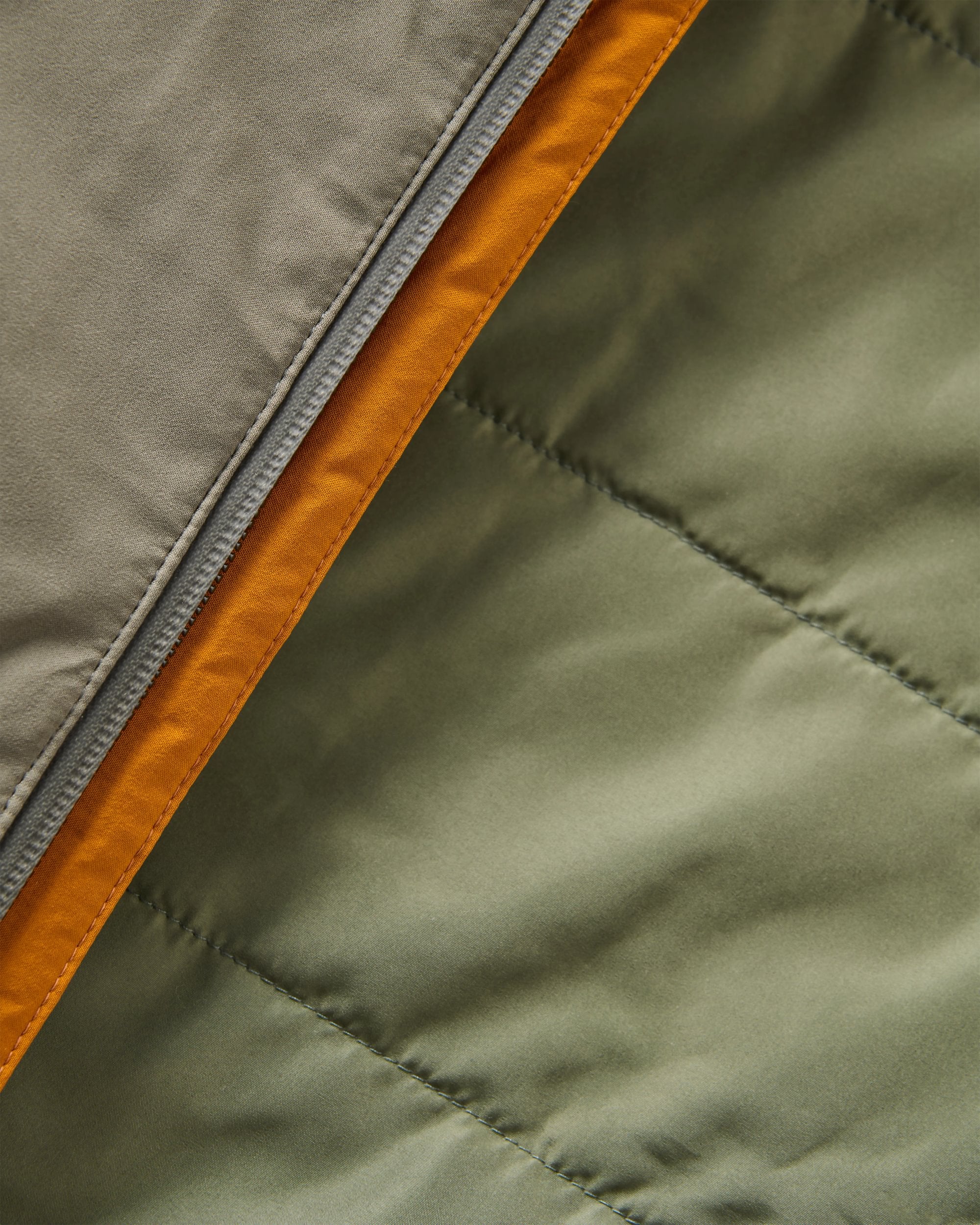 Eclipse Insulated Waterproof Jacket - Retro Orange/Dusty Olive - Image 8