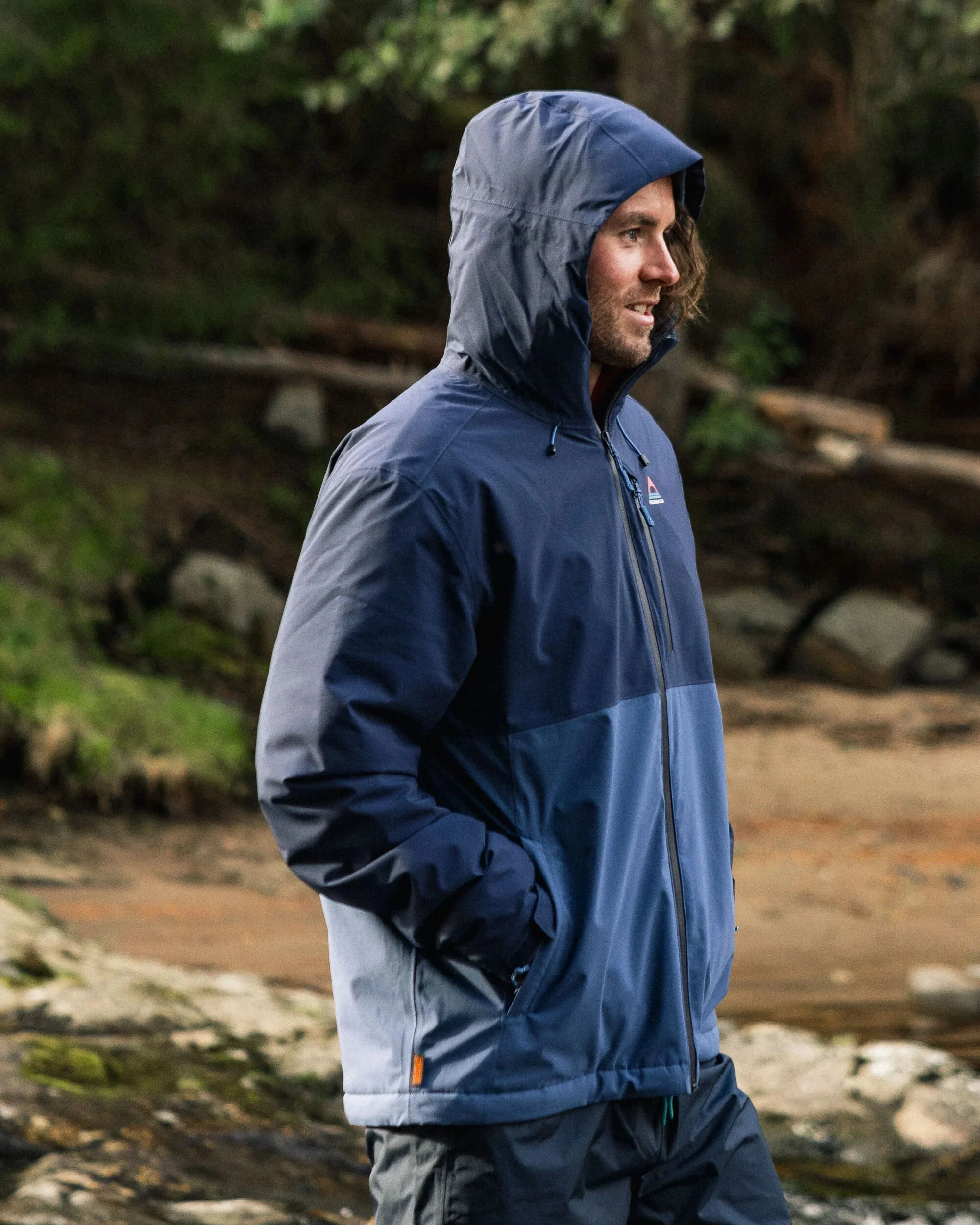 Eclipse Insulated Waterproof Jacket - Rich Navy - Image 4
