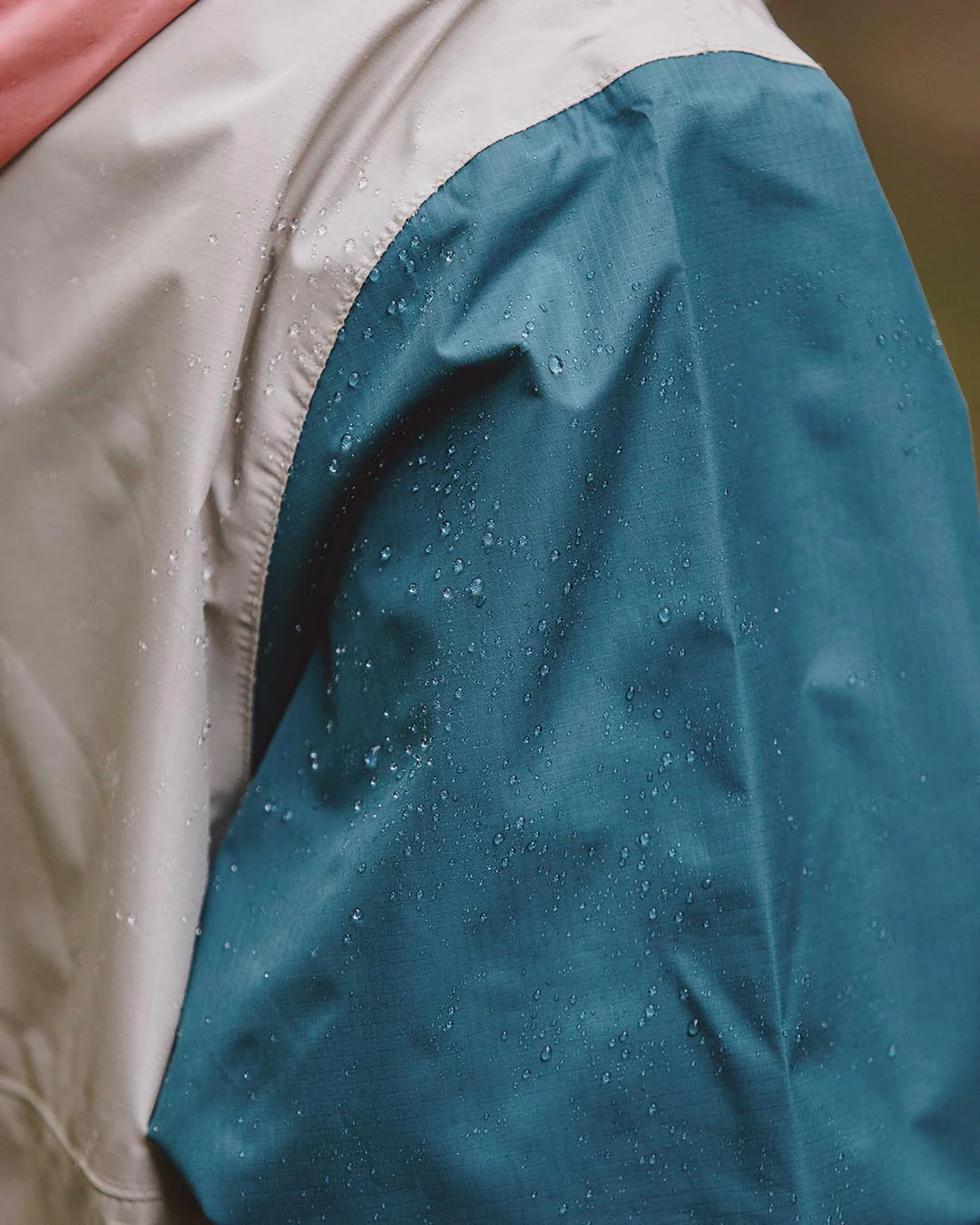 Eden Oversized Water Resistant Jacket - Feather - Image 15
