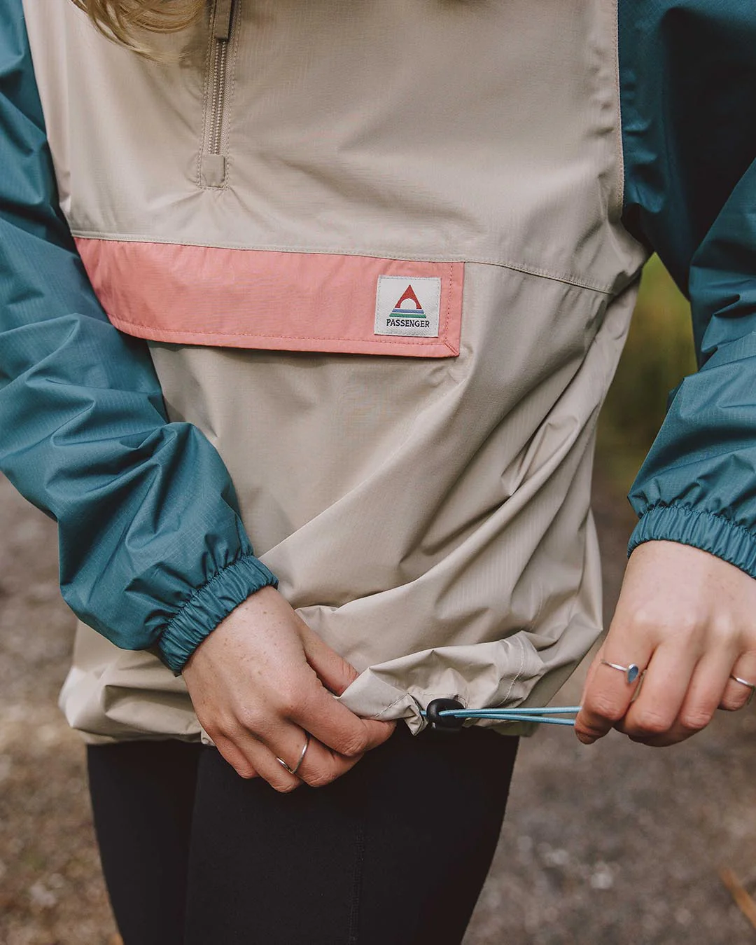 Eden Oversized Water Resistant Jacket - Feather - Image 7
