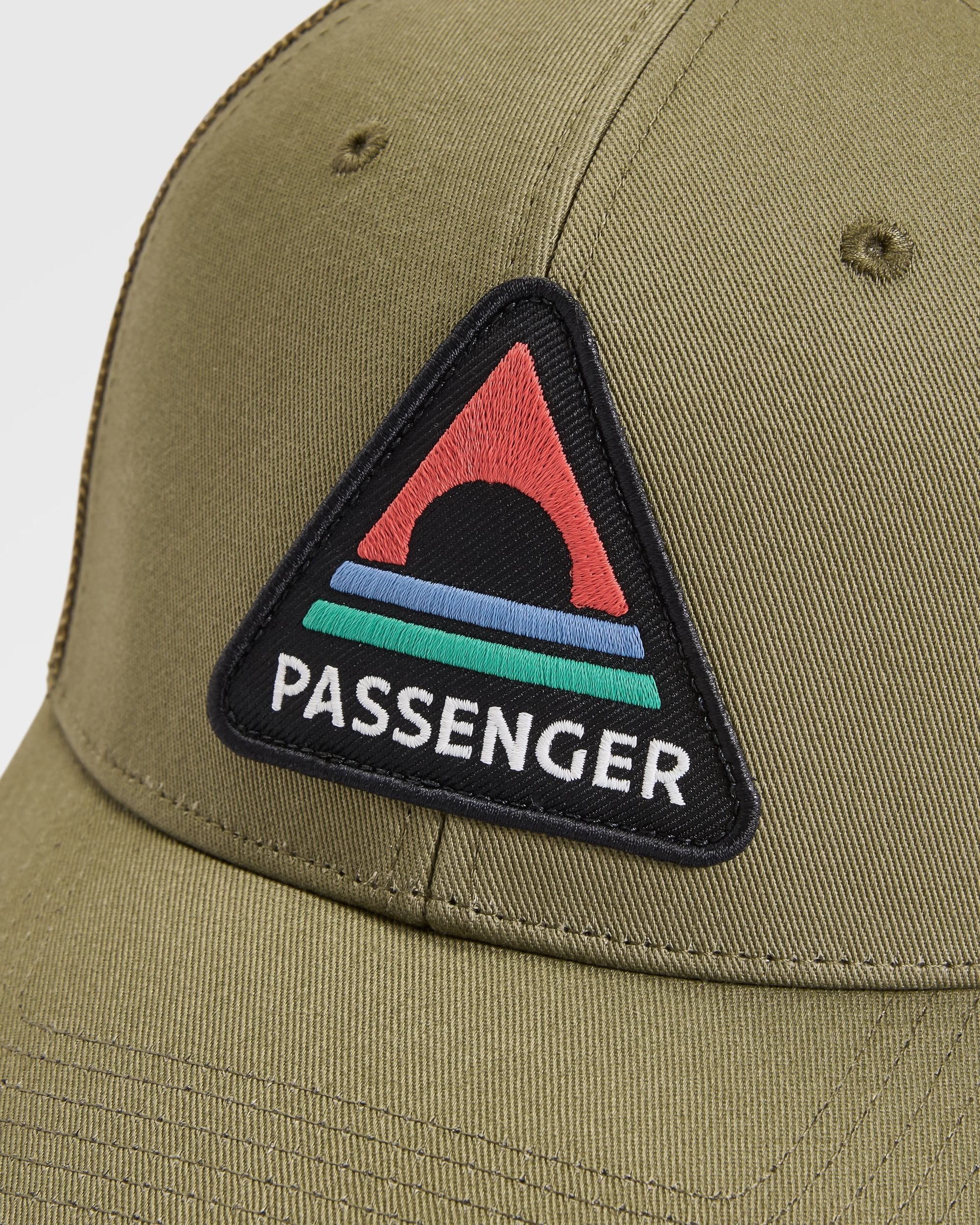 Elements Core Trucker - Triangle Patch - Khaki - Image 3
