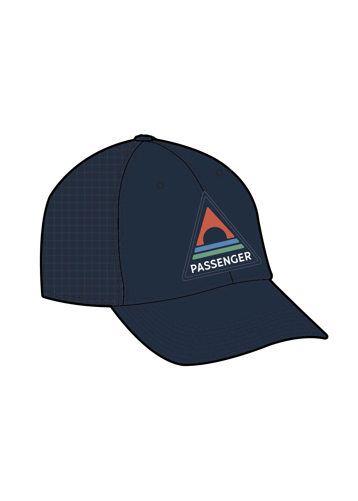 Elements Core Trucker - Triangle Patch - Rich Navy - Image 5