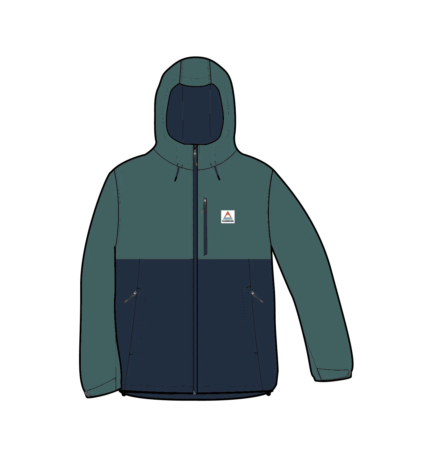 Elevate Insulated Waterproof Jacket - Deep Ocean/Rich Navy - Image 14