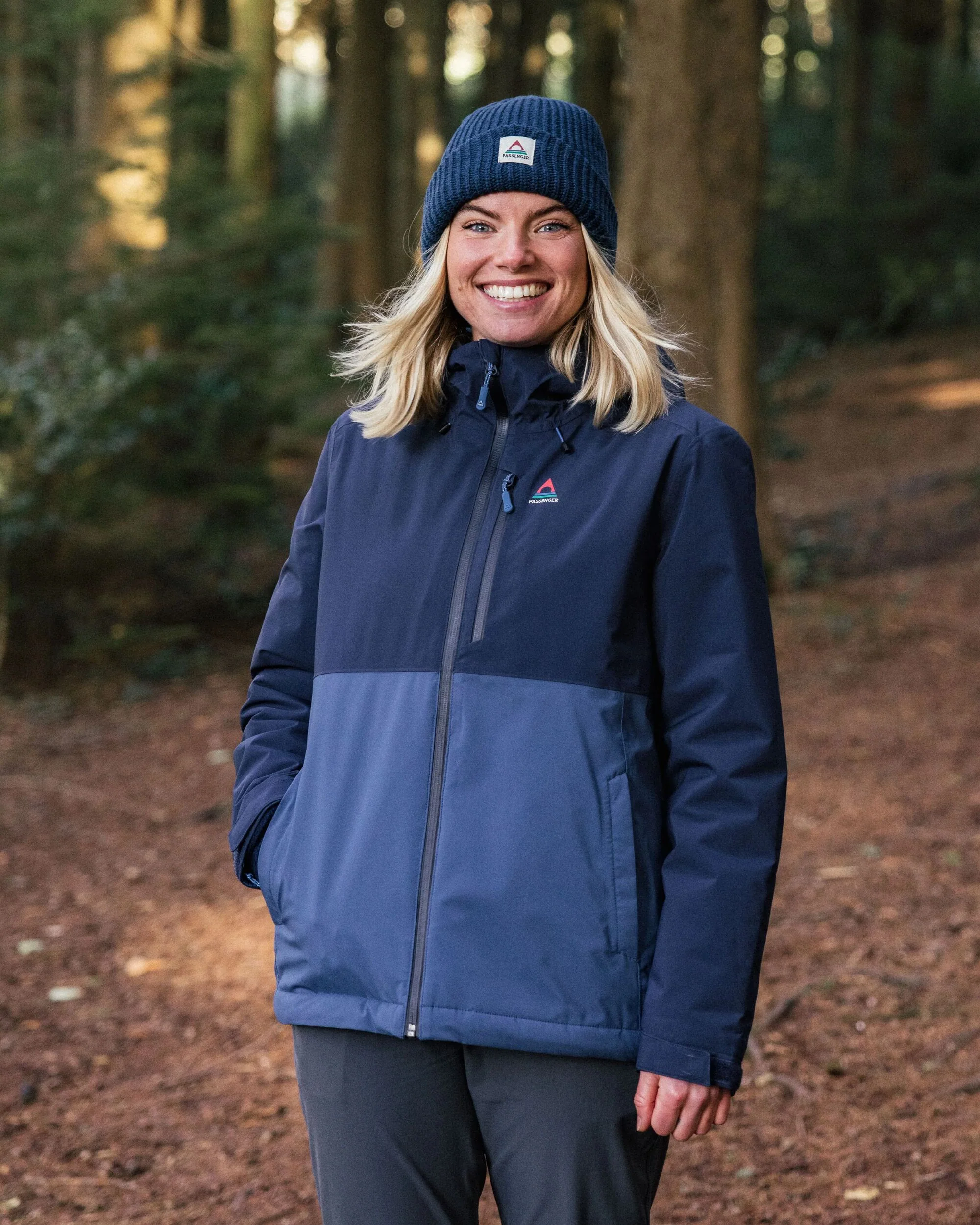 Elevate Insulated Waterproof Jacket - Rich Navy - Image 2