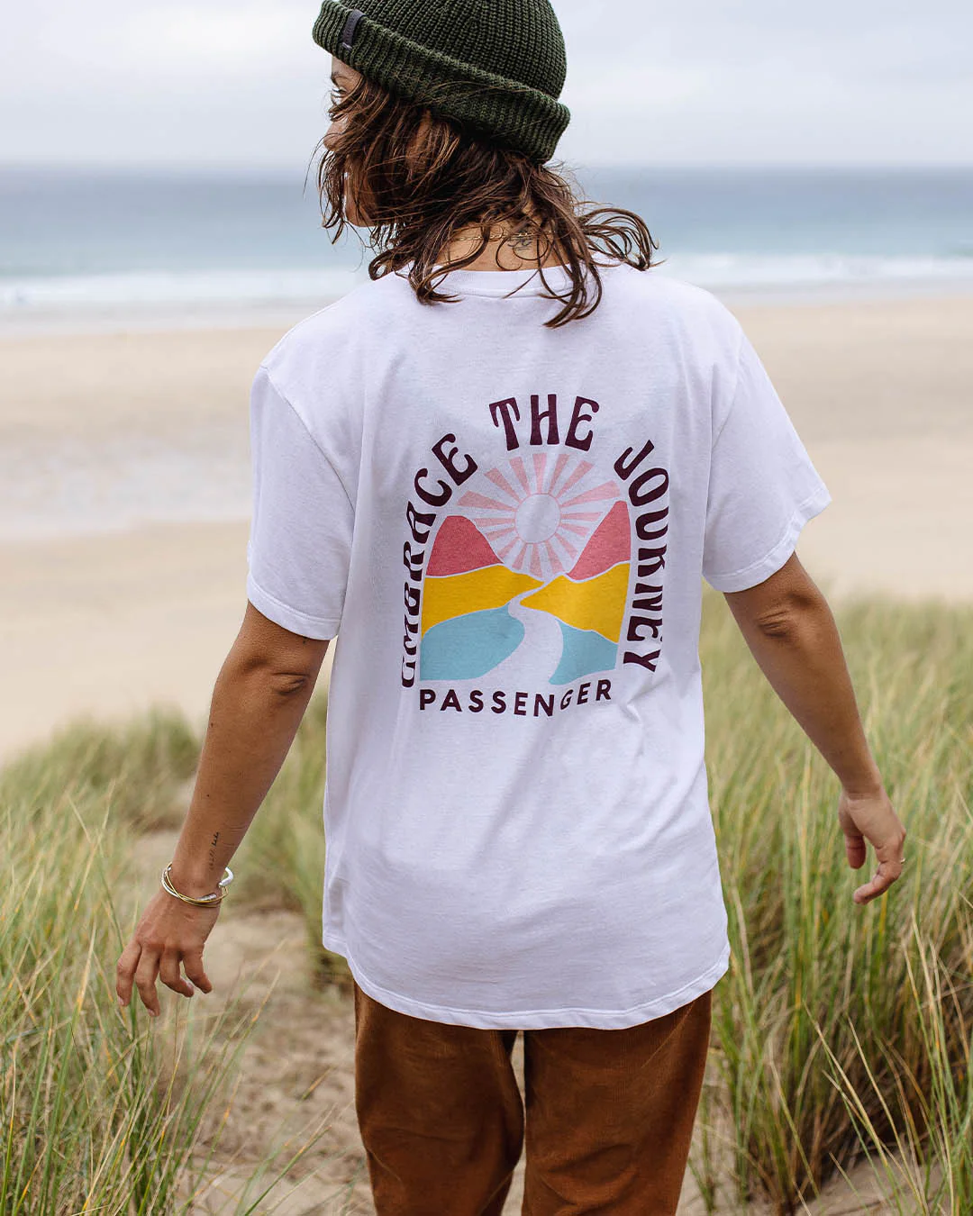 Embrace The Journey T-Shirt - White - Image 4