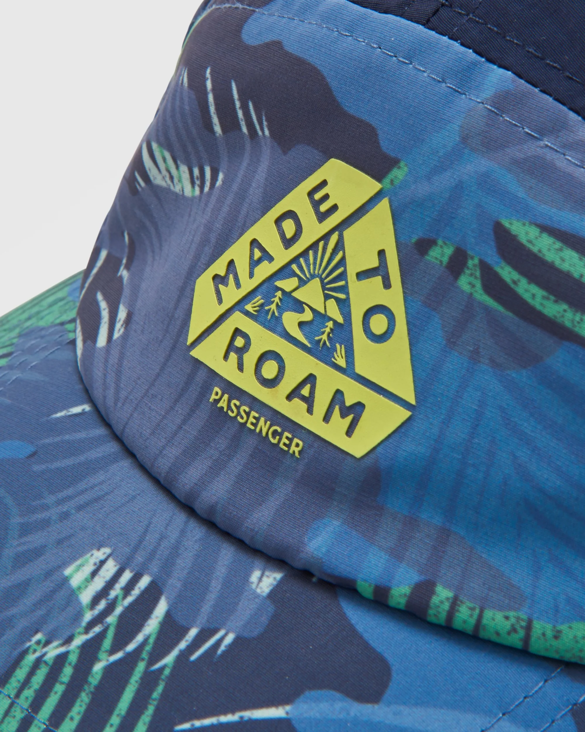 Emerge 5 Panel Trail Cap - Palm Camo Moonlight - Image 7
