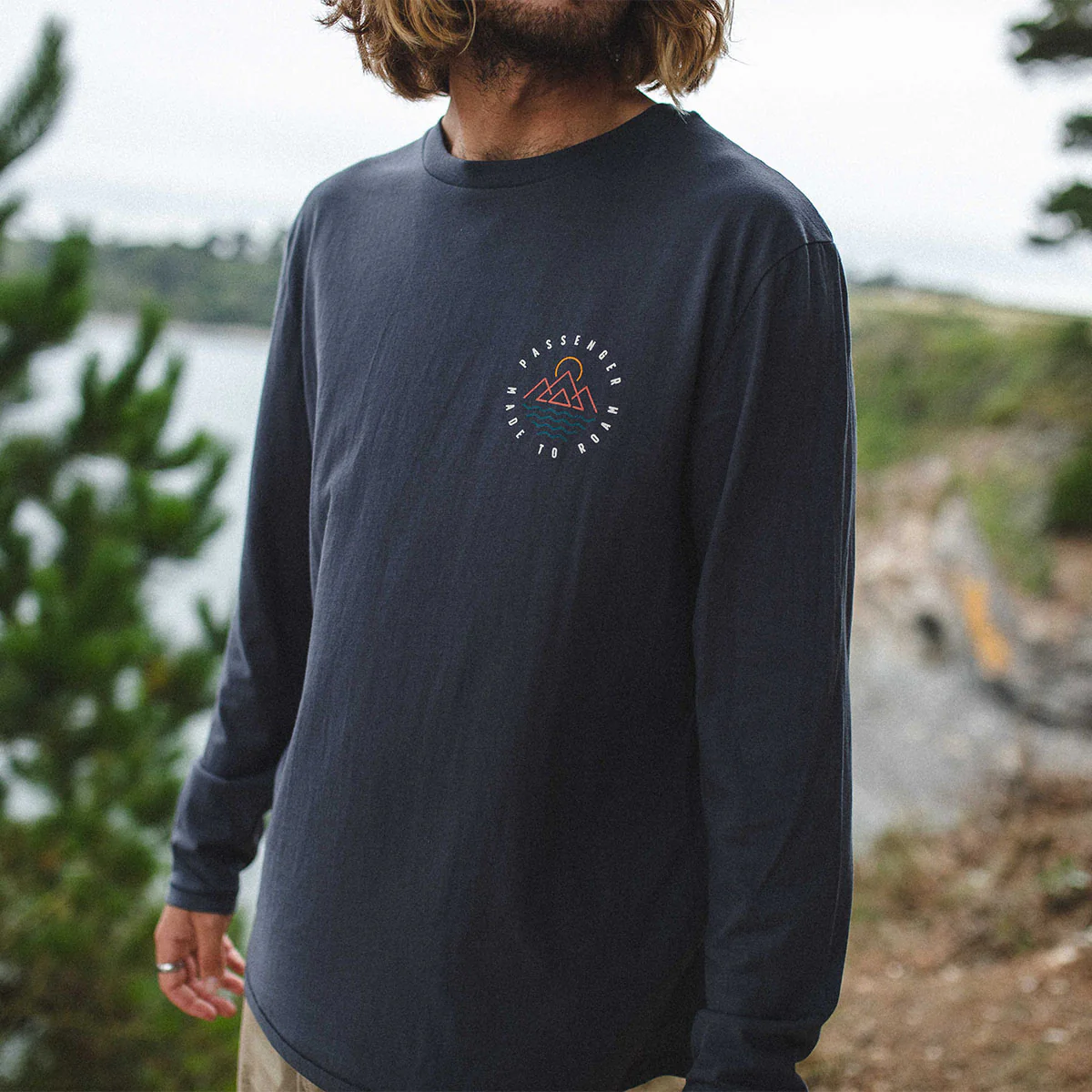 Escapism LS T-Shirt - Faded Black - Image 2