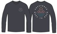 Escapism LS T-Shirt - Faded Black - Image 6