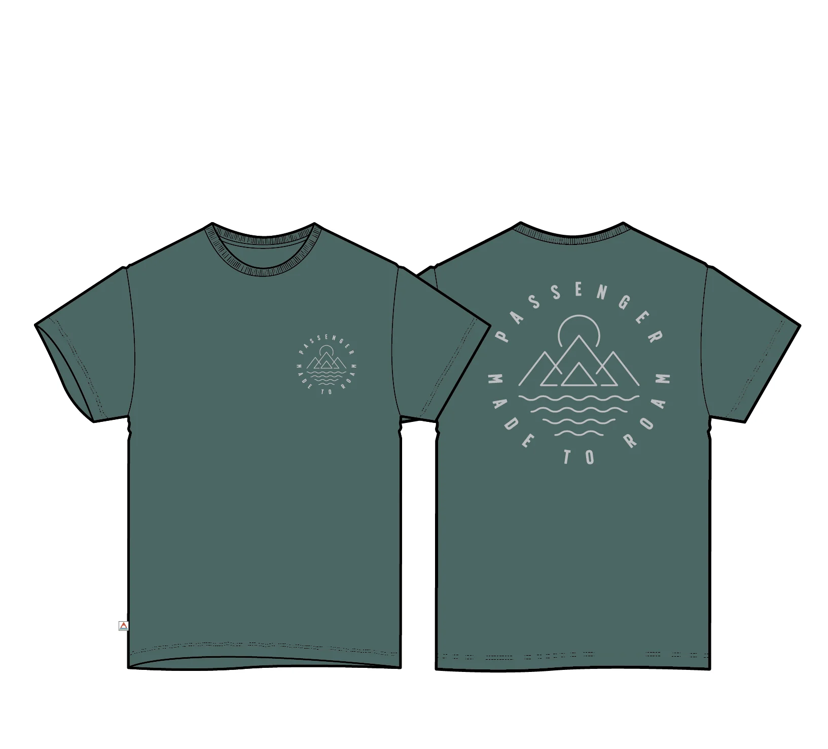 Escapism T-Shirt - Deep Ocean - Image 7