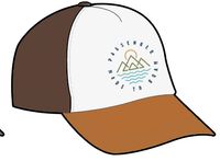Escapism Snapback Trucker Cap - Chestnut/Sunrise Orange - Image 5