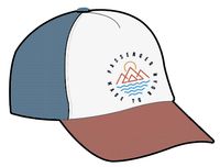 Escapism Snapback Trucker Cap - Moonlight Blue/Red Spice - Image 5