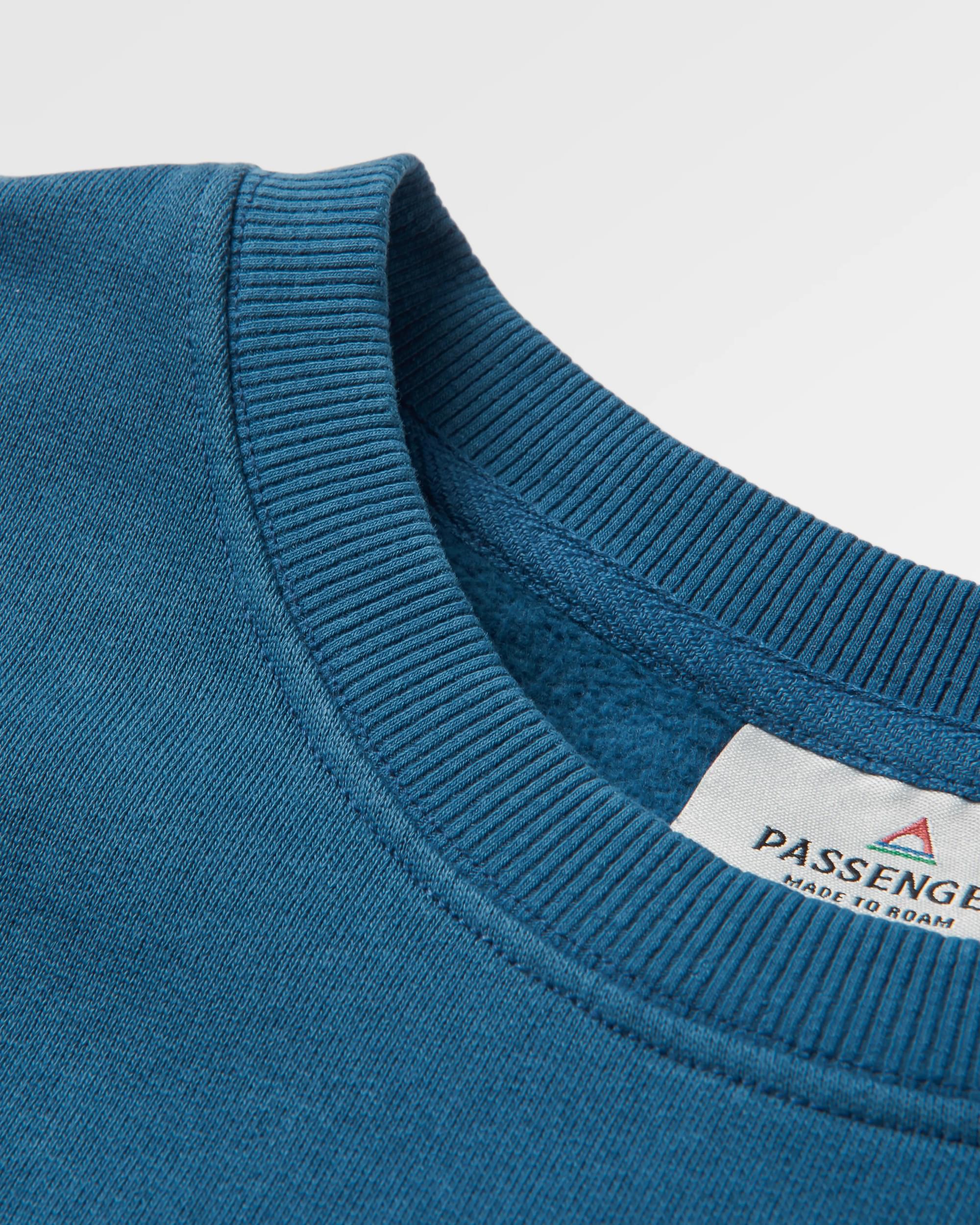 Escapism Regular Fit Sweatshirt - Dark Denim - Image 3
