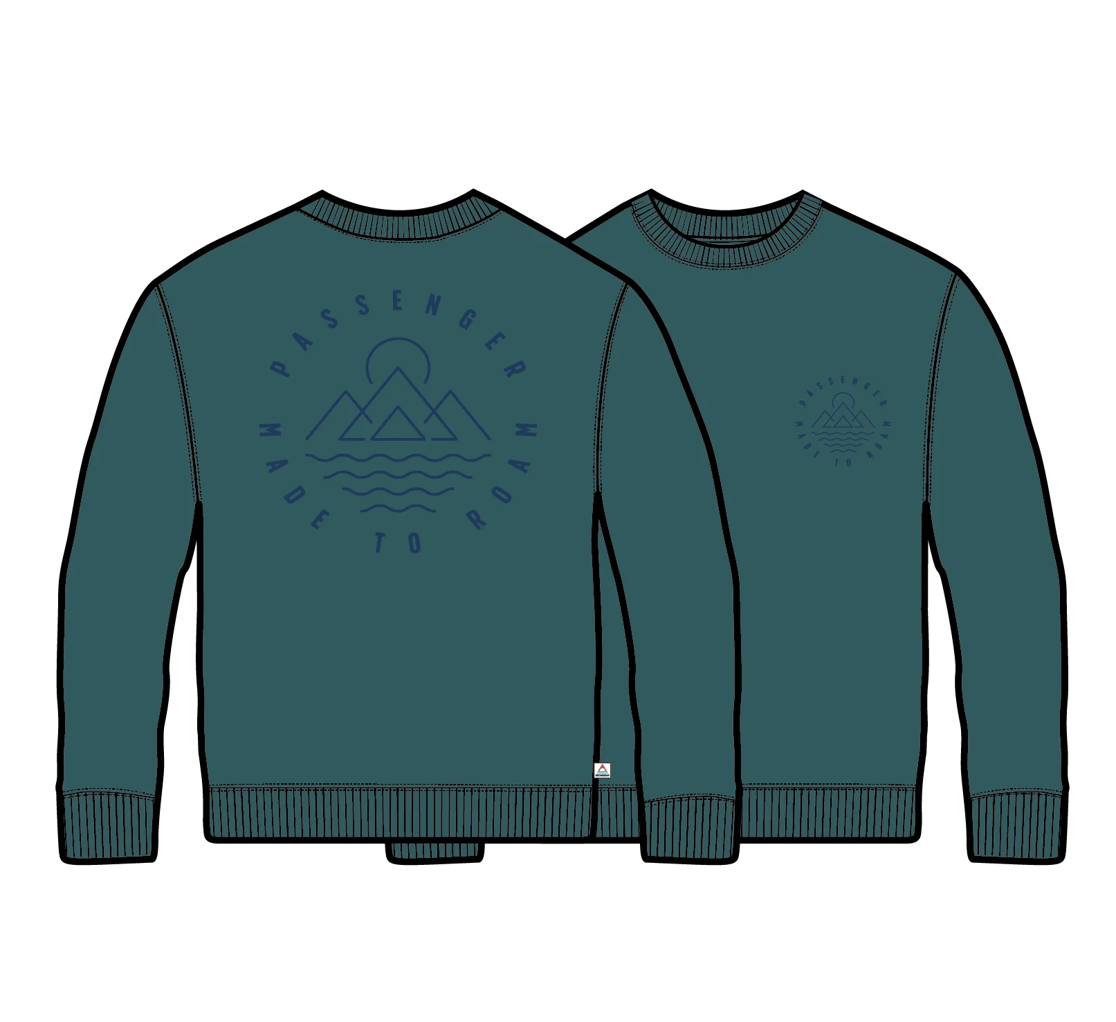 Escapism Regular Fit Sweatshirt - Mediterranean - Image 8