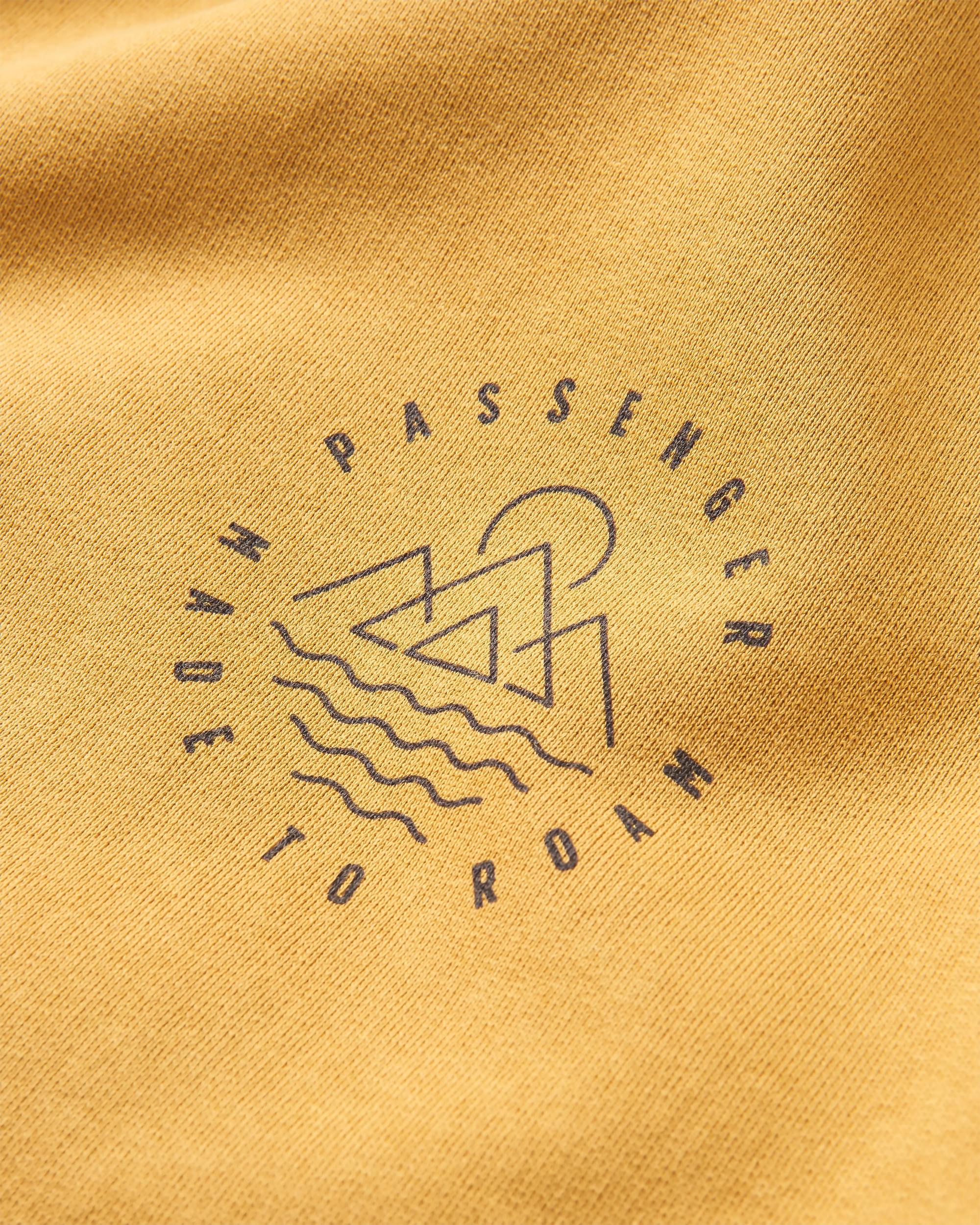 Escapism Regular Fit Sweatshirt - Mustard Gold - Image 3