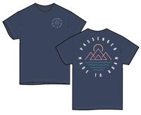 Escapism T-Shirt - Dark Denim - Image 10