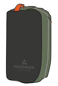 Explore Boot Bag - Black/ Khaki - Image 10