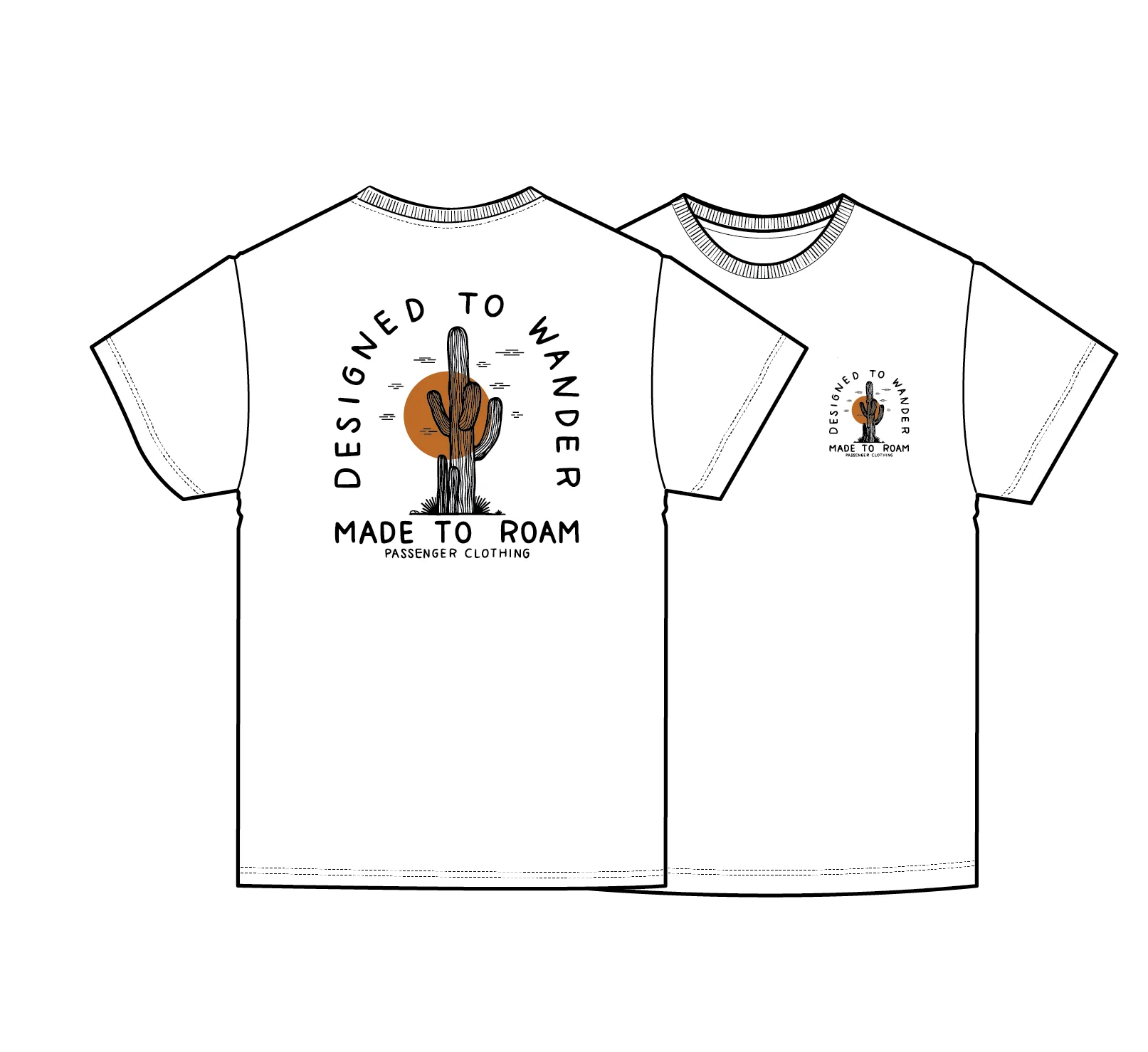 Explore T-Shirt - White - Image 11