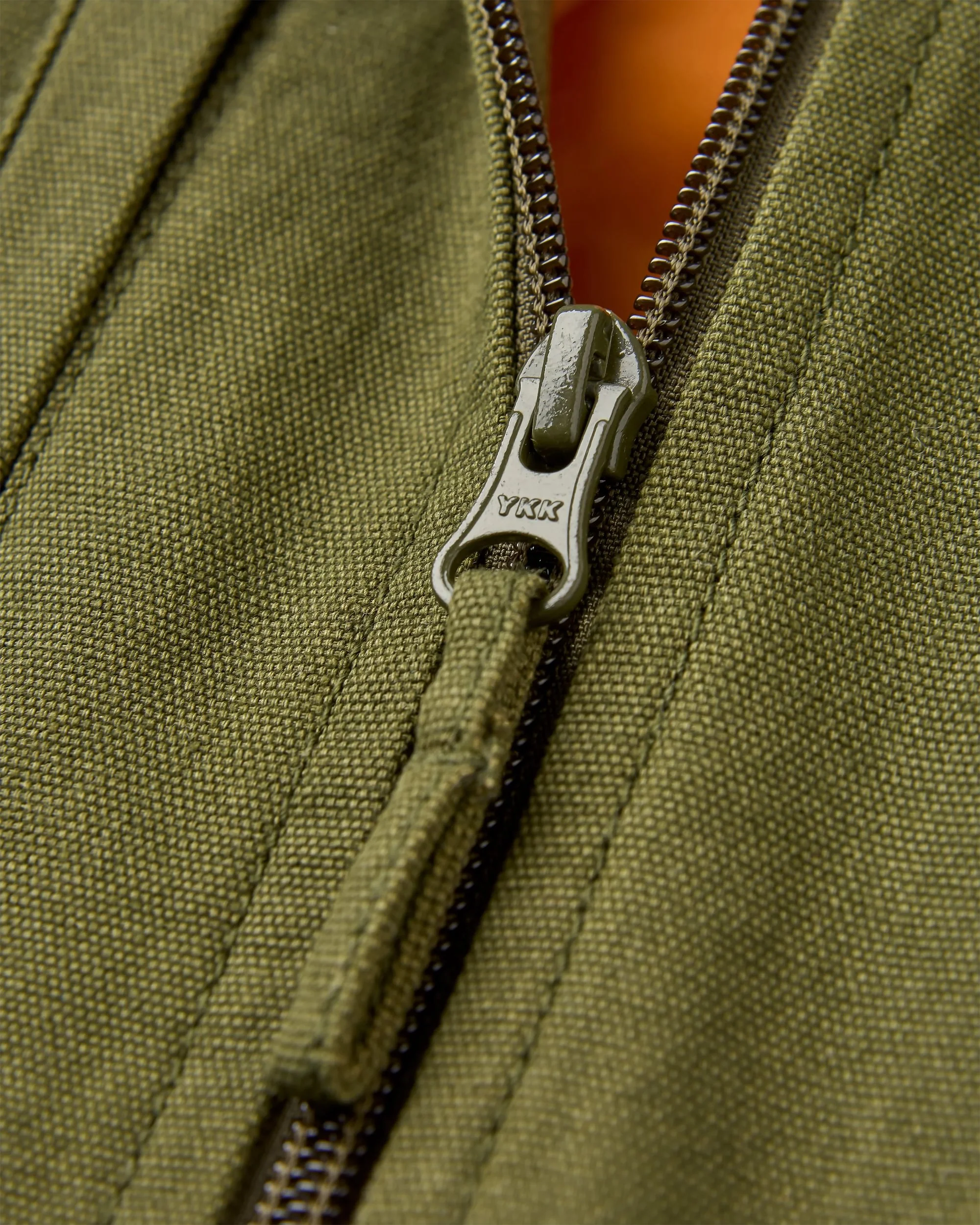 Explorers Organic Cotton Canvas Gilet - Khaki - Image 8