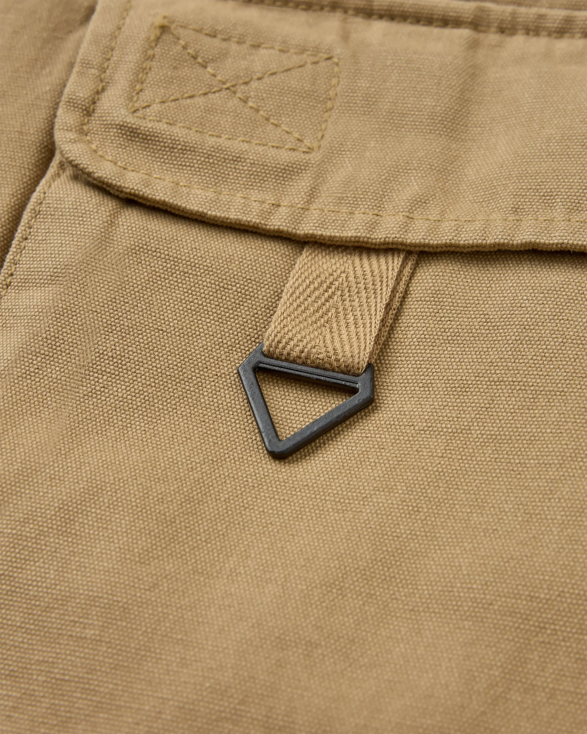 Explorers Organic Cotton Canvas Gilet - Stone - Image 7
