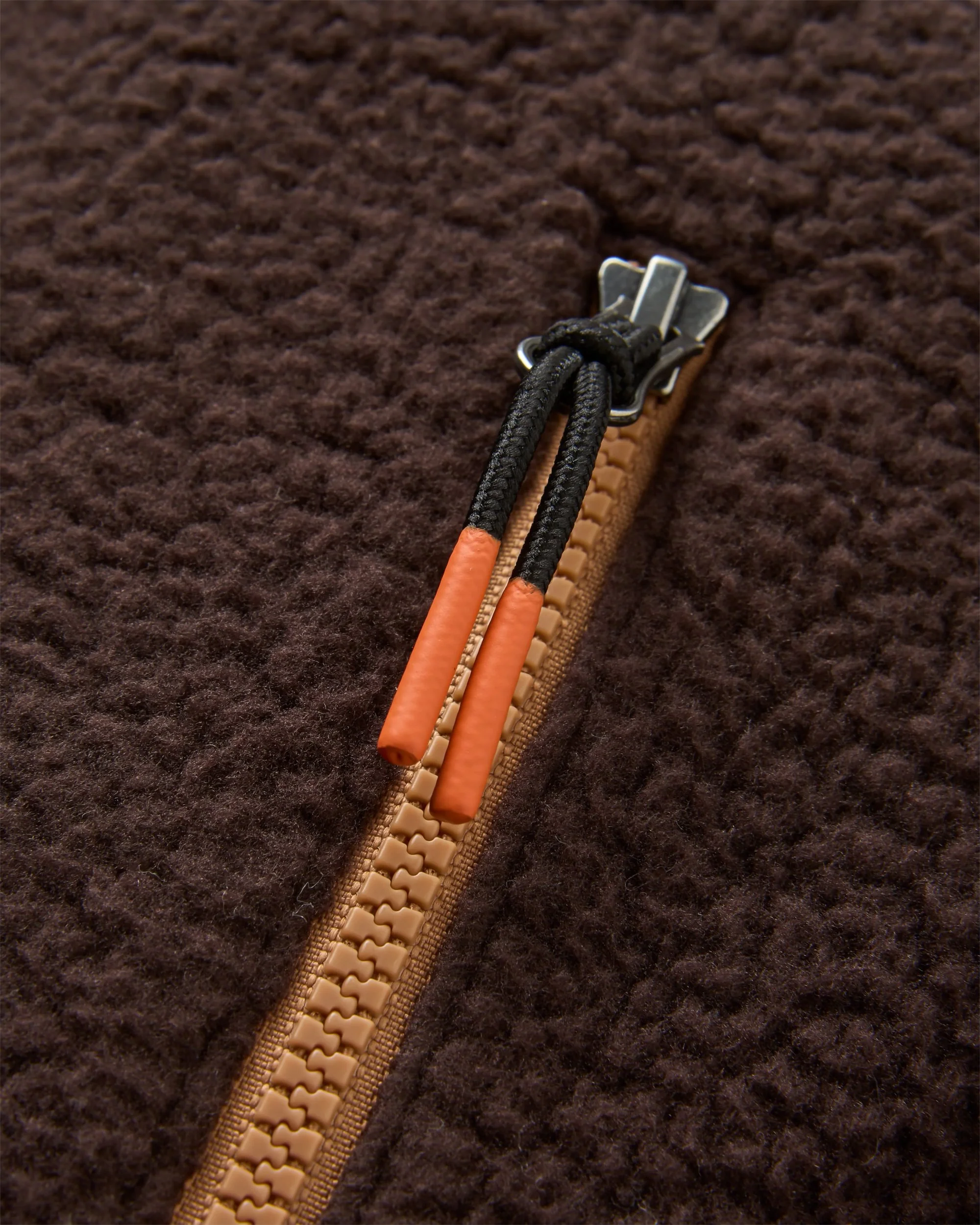 Fairbanks Full Zip Sherpa Fleece - Espresso - Image 3