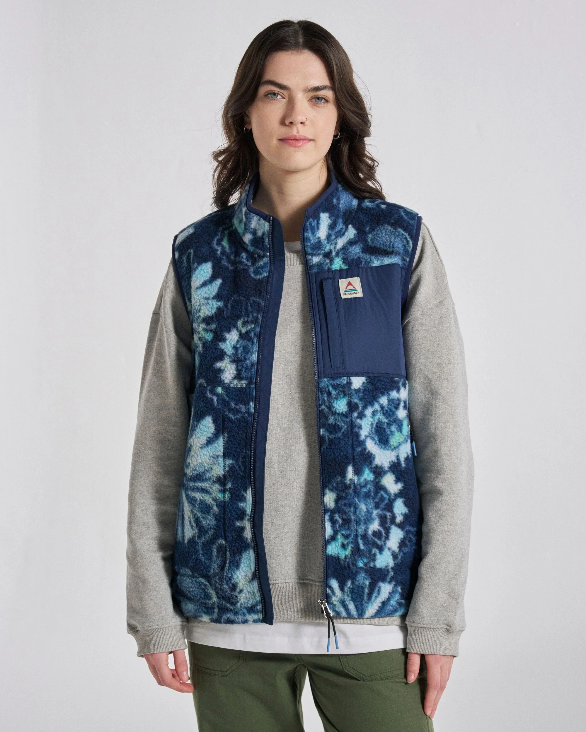 Fairbanks Sherpa Gilet - Frost Rich Navy - Image 3