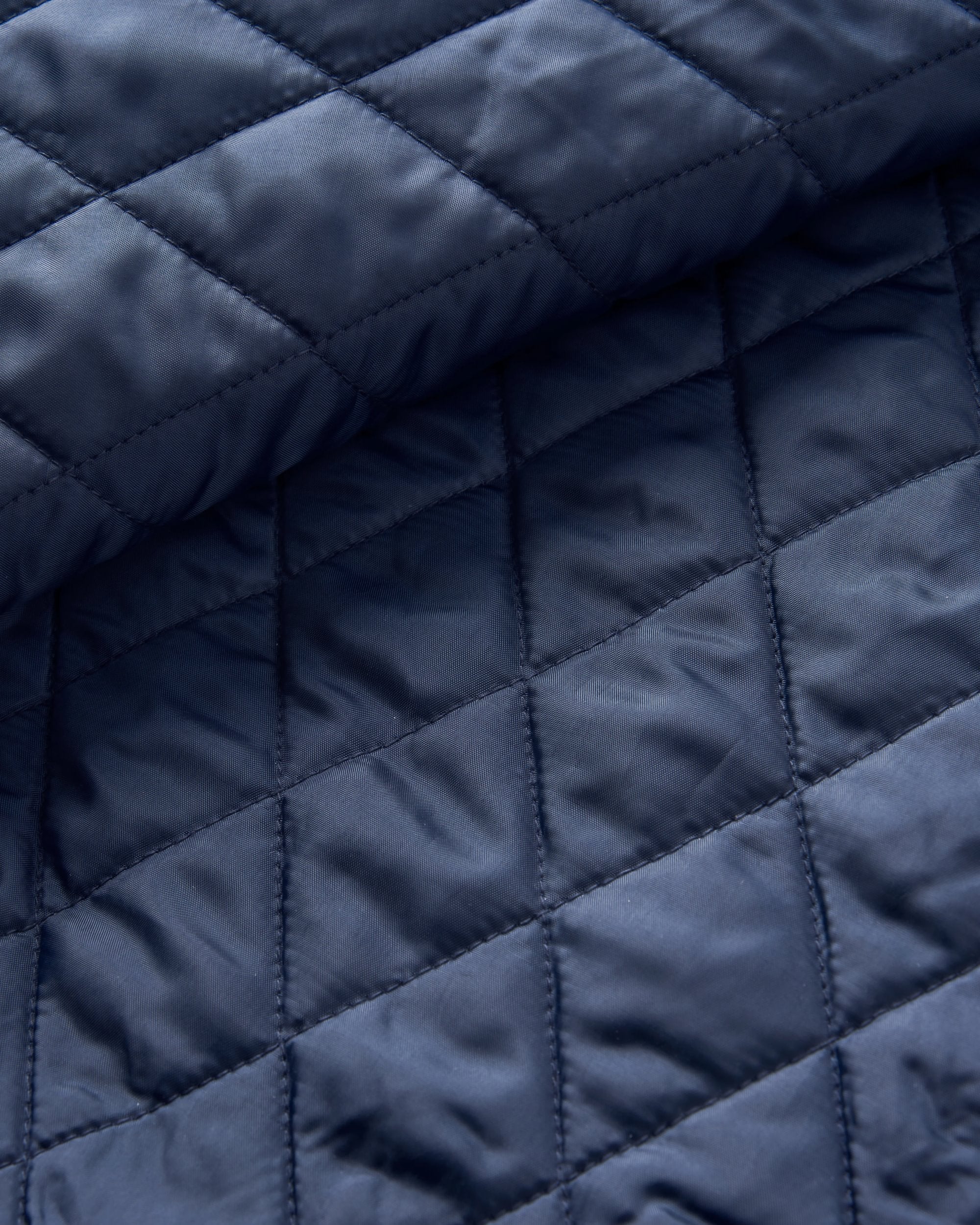 Falcon Organic Cotton Jacket - Tidal Blue Check - Image 7