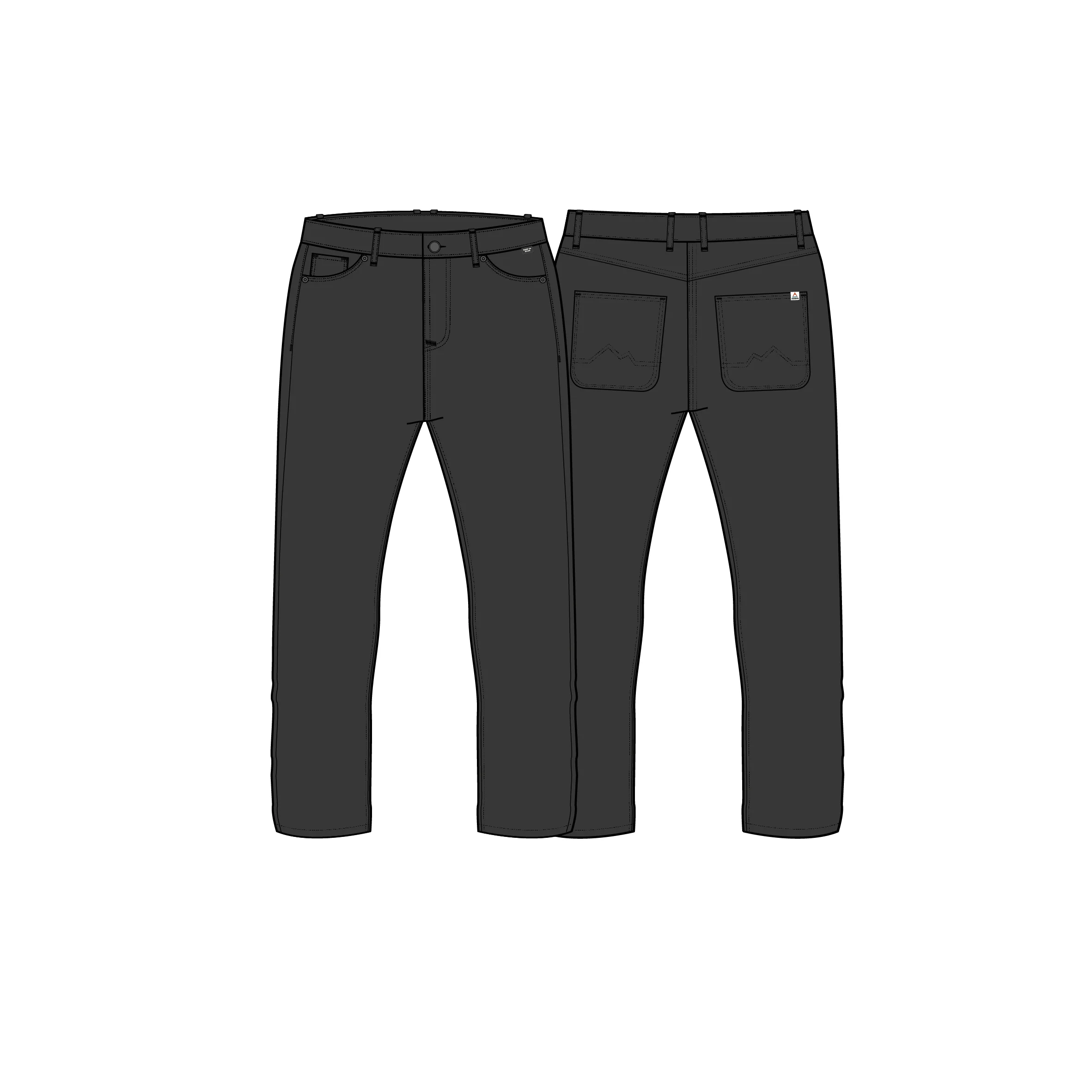 Farloche Jeans - Black - Image 12