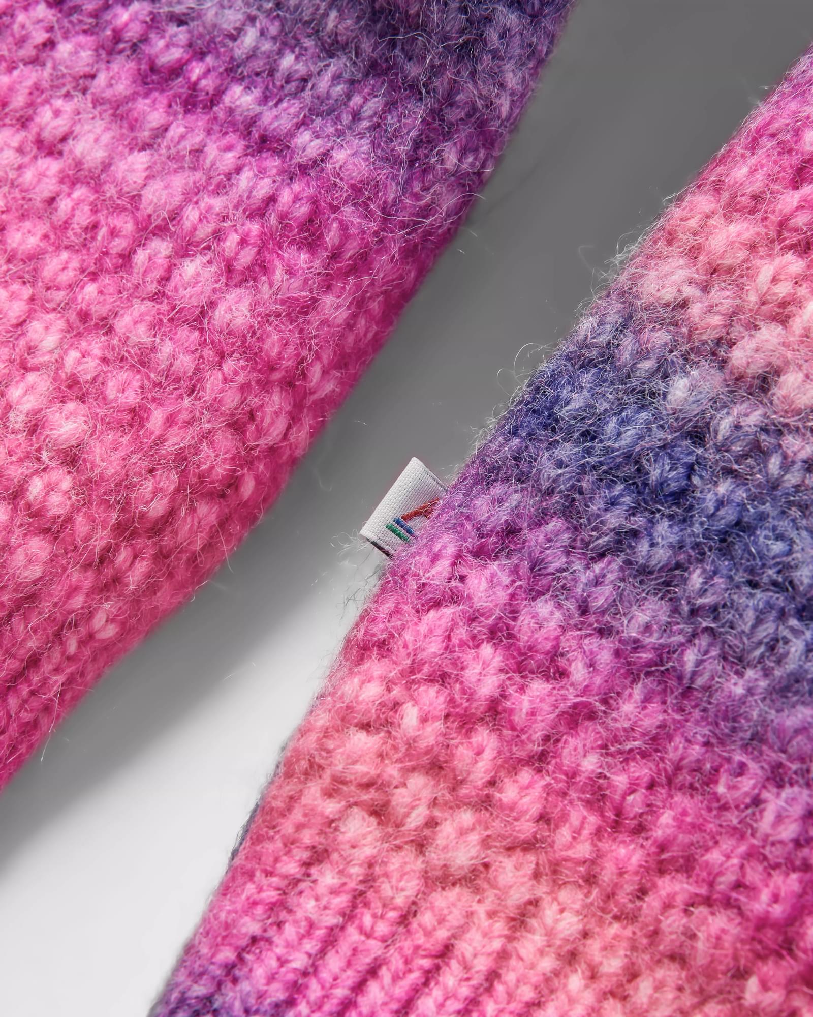 Fika Knitted Jumper - Crushed Berry Dip - Image 6