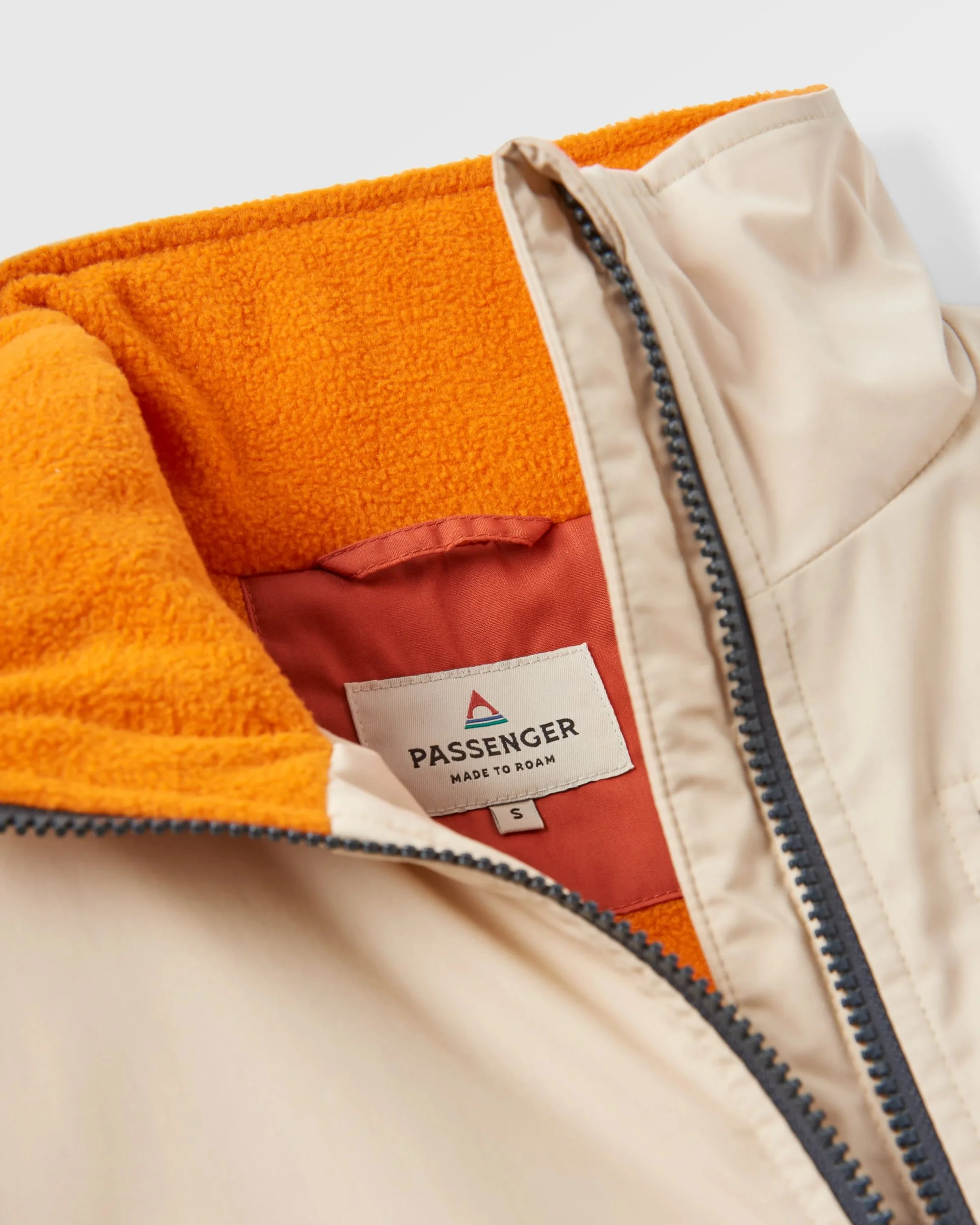 Finn Polar Fleece Lined Jacket - Baked Clay - Image 7